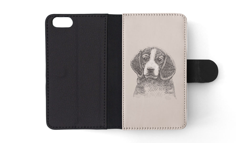 FLIP CASE FOR APPLE IPHONE|BEAGLE DOG 8 - Picture 172 of 193