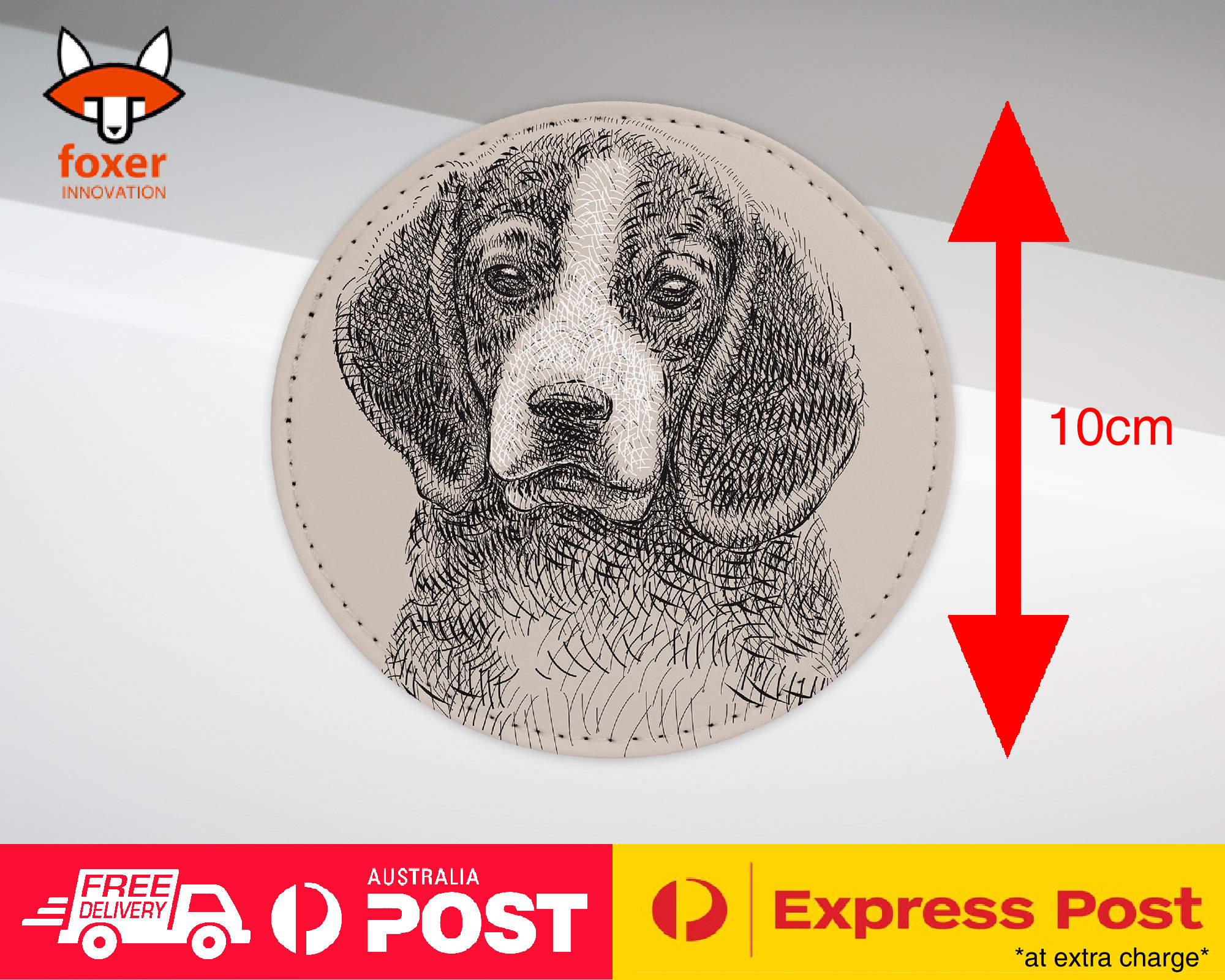 COASTER COFFEE DRINKING MAT|BEAGLE DOG 8