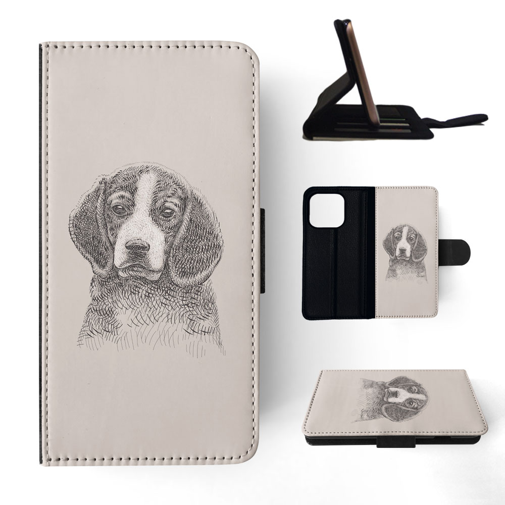 FLIP CASE FOR APPLE IPHONE|BEAGLE DOG 8 - Picture 71 of 193