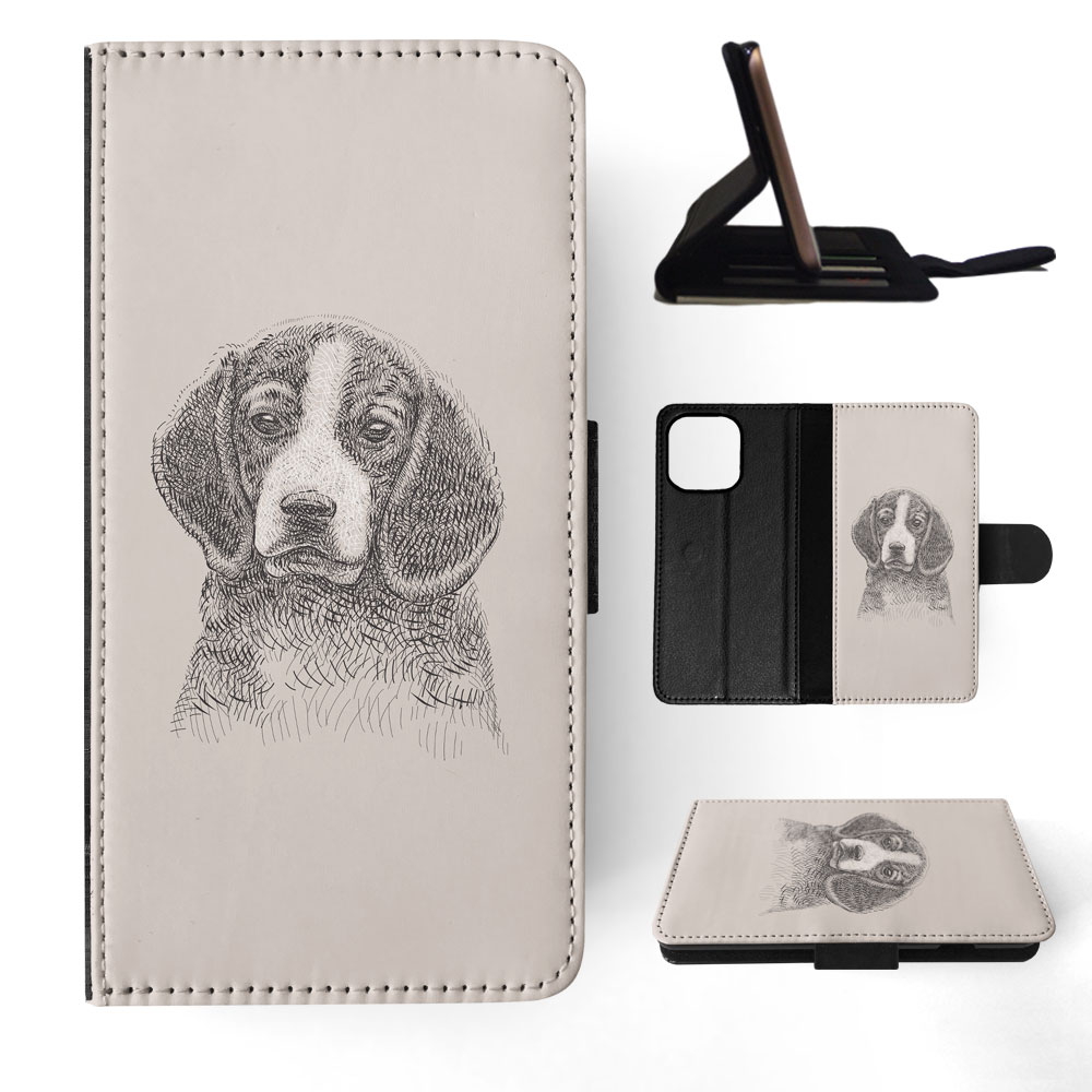 FLIP CASE FOR APPLE IPHONE|BEAGLE DOG 8 - Picture 46 of 193