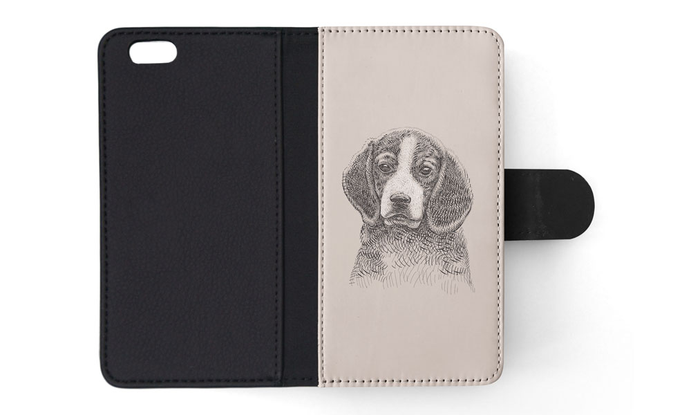 FLIP CASE FOR APPLE IPHONE|BEAGLE DOG 8 - Picture 162 of 193
