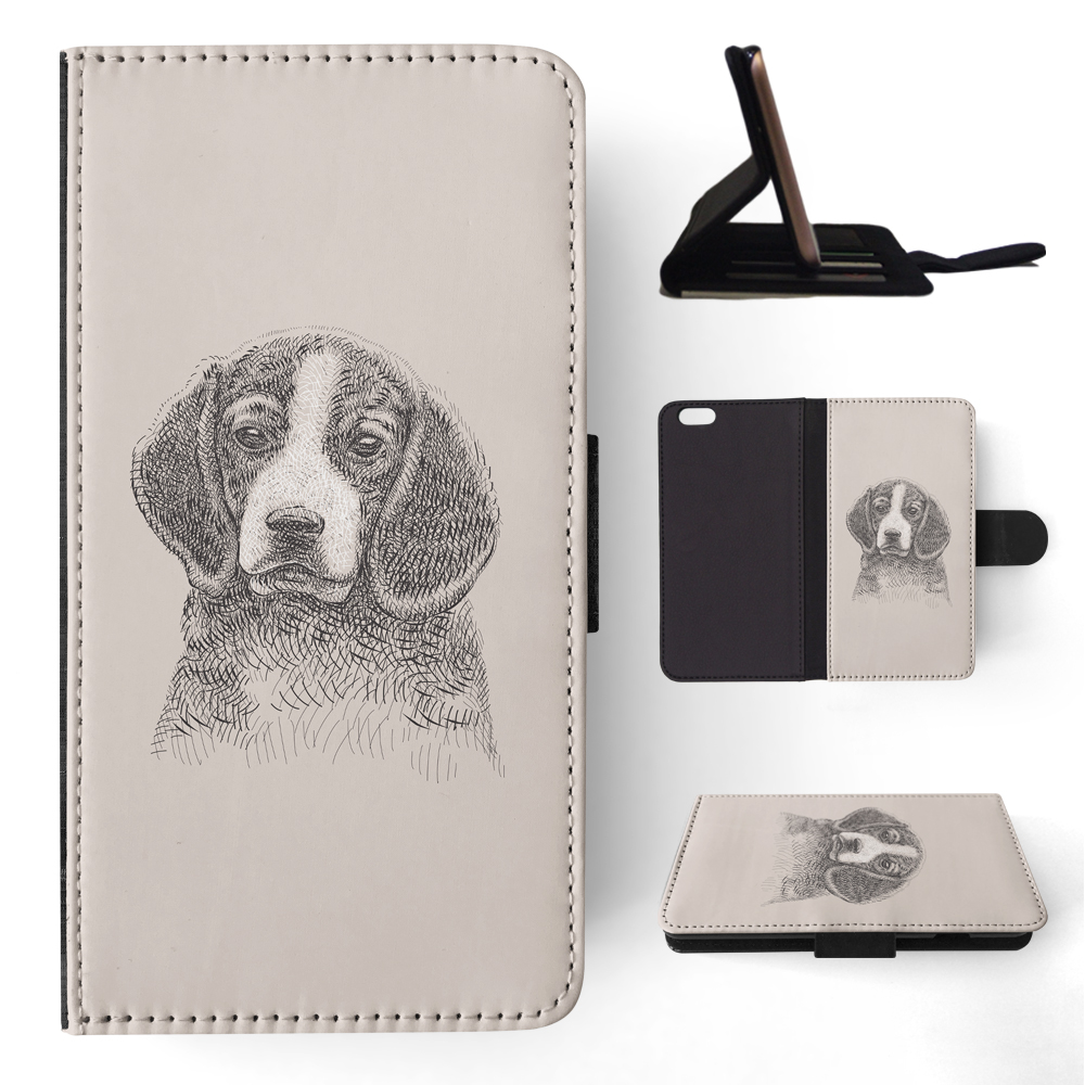 FLIP CASE FOR APPLE IPHONE|BEAGLE DOG 8 - Picture 149 of 193