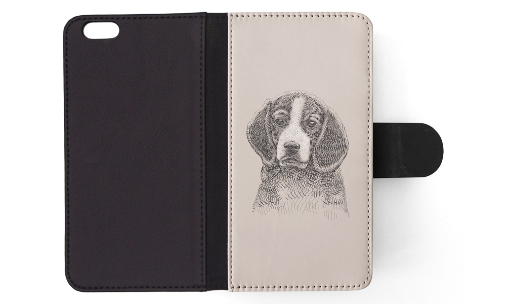 FLIP CASE FOR APPLE IPHONE|BEAGLE DOG 8 - Picture 152 of 193