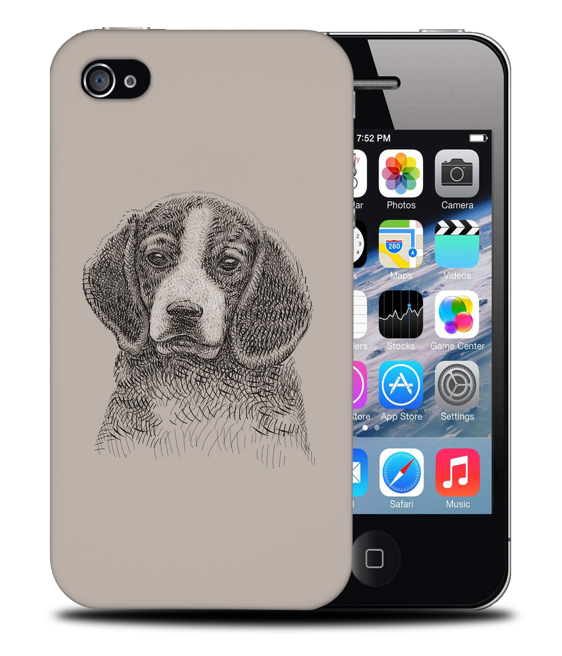 CASE COVER FOR APPLE IPHONE|BEAGLE DOG 8 - Picture 40 of 44
