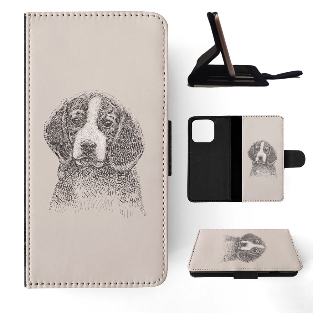 FLIP CASE FOR APPLE IPHONE|BEAGLE DOG 8 - Picture 11 of 193