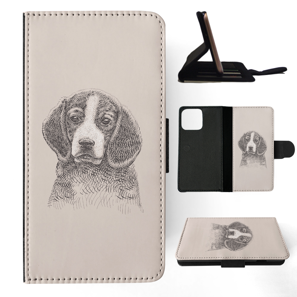 FLIP CASE FOR APPLE IPHONE|BEAGLE DOG 8 - Picture 6 of 193