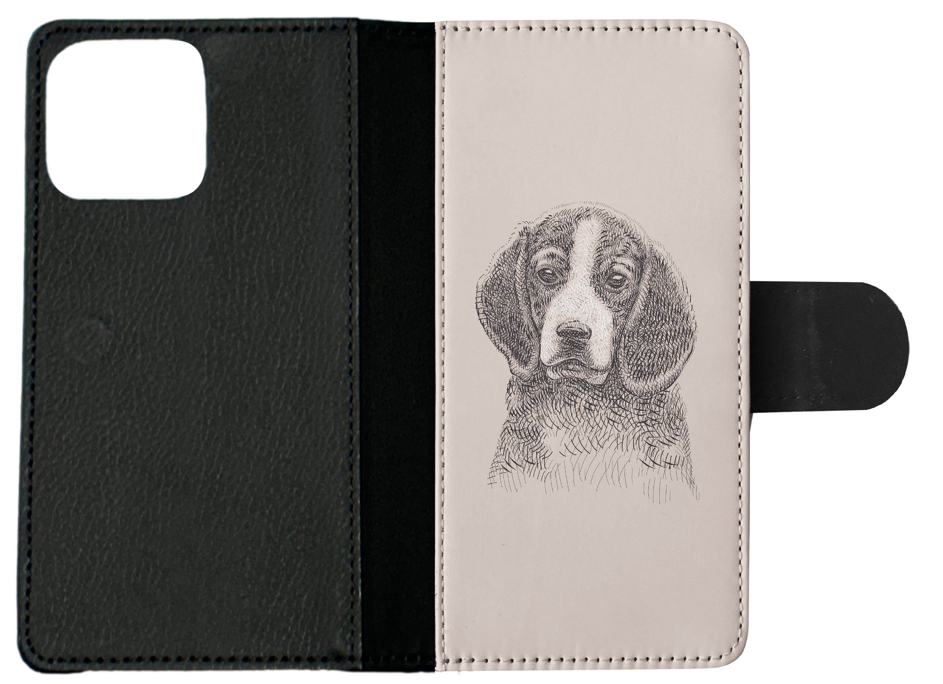 FLIP CASE FOR APPLE IPHONE|BEAGLE DOG 8 - Picture 9 of 193