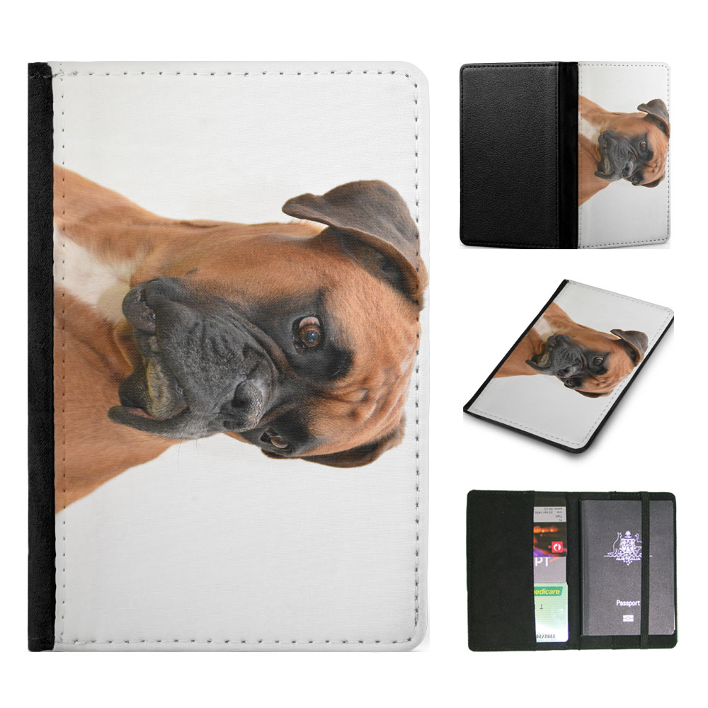 PASSPORT ITINERARY ORGANIZER|BOXER DOG 7