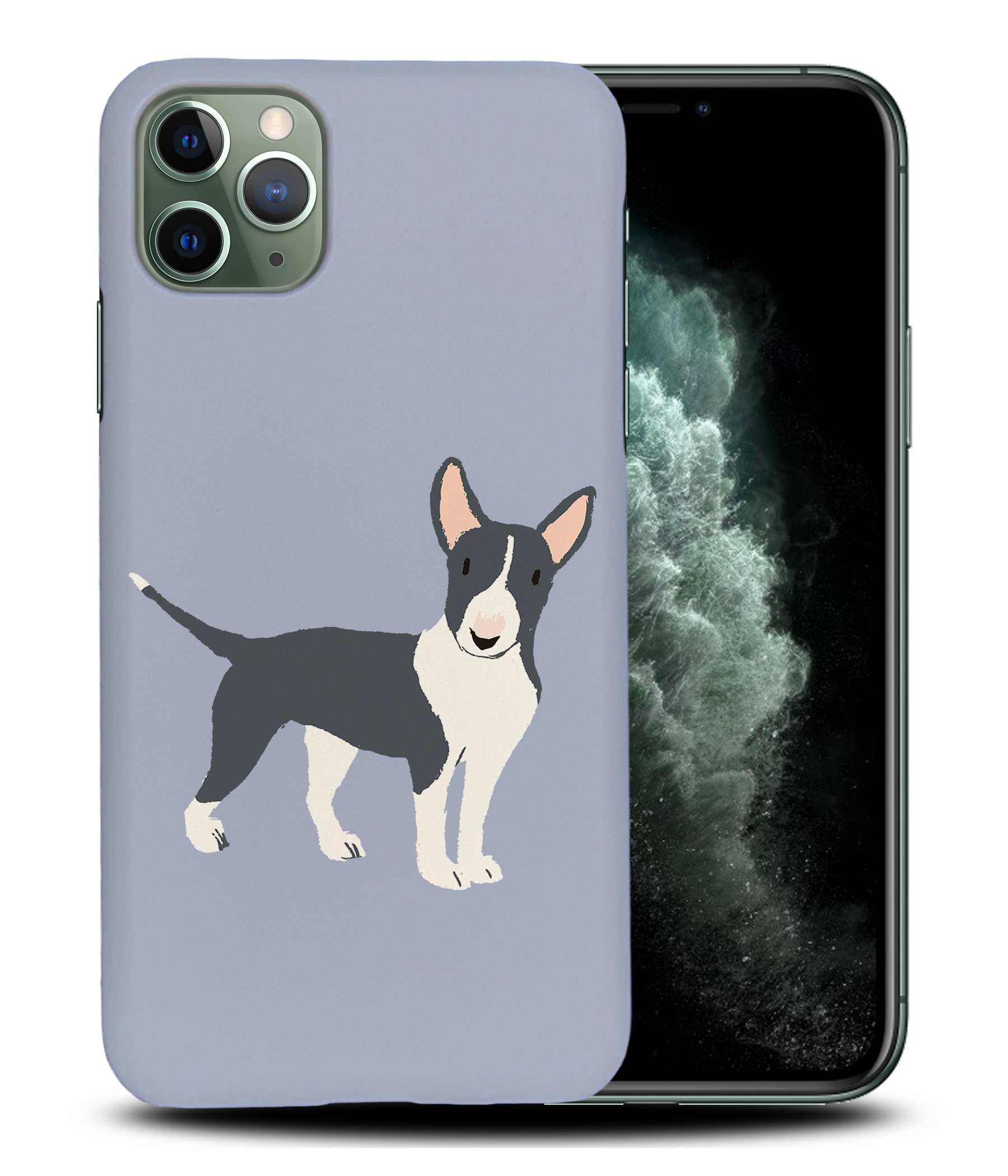 CASE COVER FOR APPLE IPHONE|BULL TERRIER DOG 1 - Foto 23 di 44