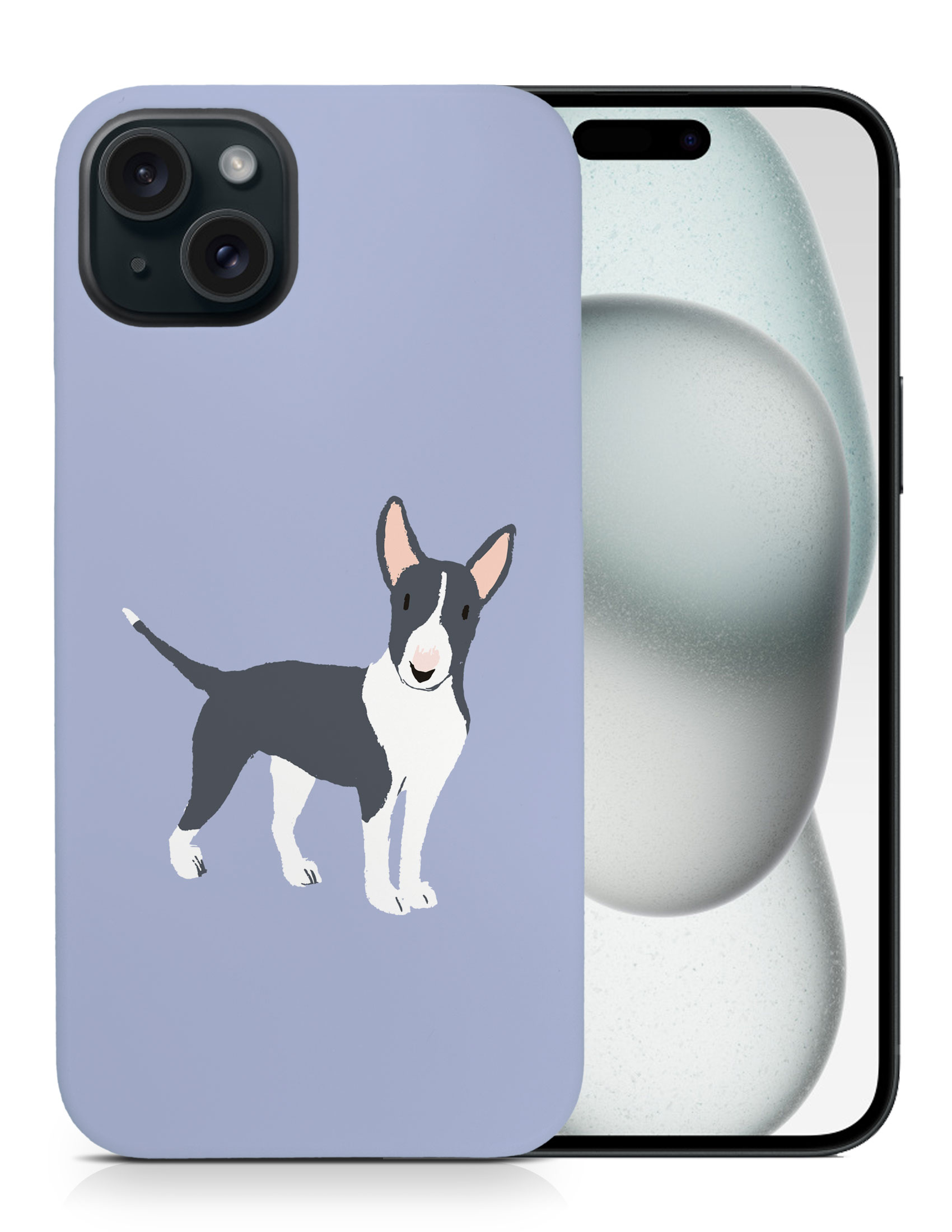 CASE COVER FOR APPLE IPHONE|BULL TERRIER DOG 1 - Foto 8 di 44