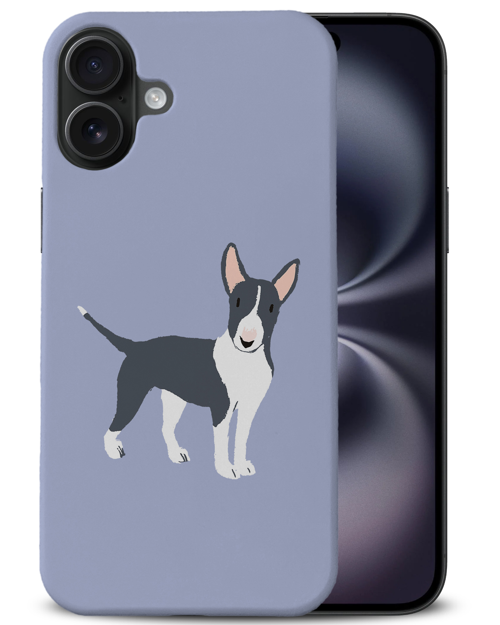 CASE COVER FOR APPLE IPHONE|BULL TERRIER DOG 1 - Foto 4 di 44