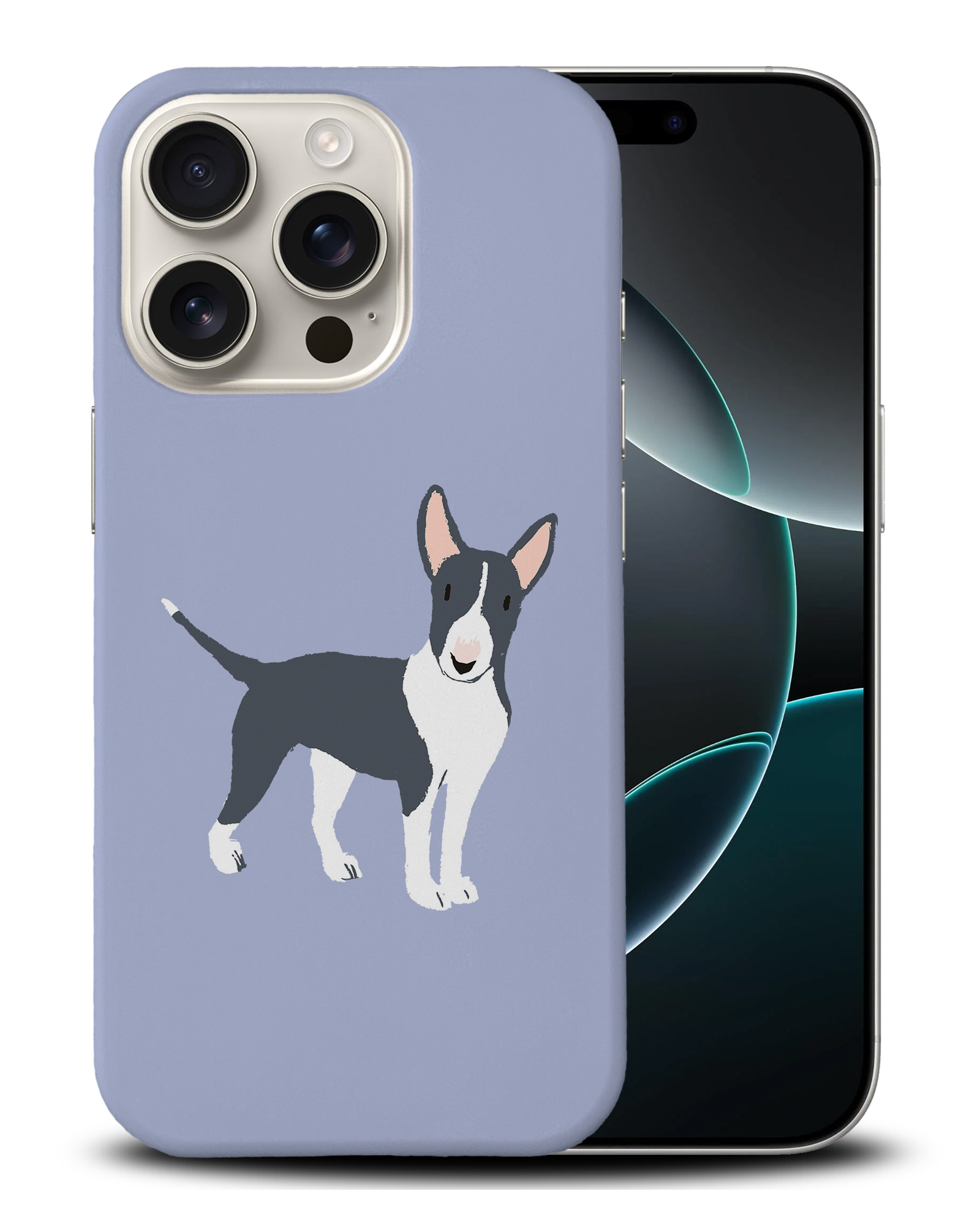CASE COVER FOR APPLE IPHONE|BULL TERRIER DOG 1 - Foto 3 di 44