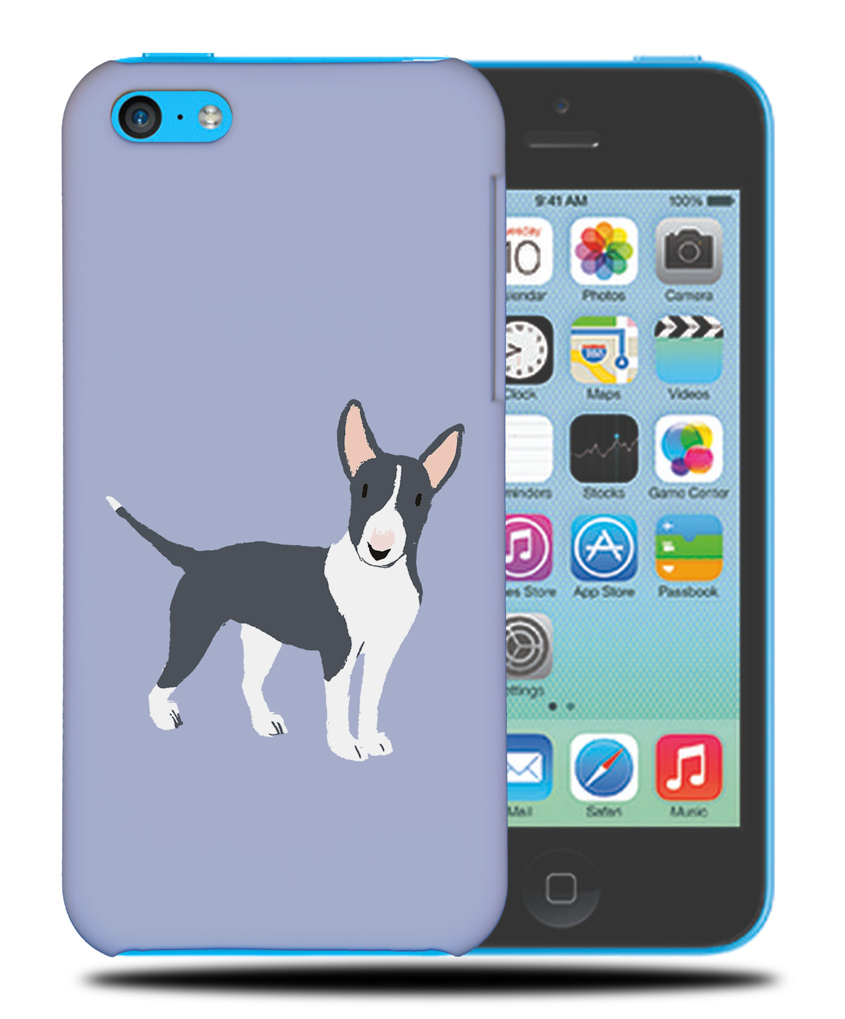 CASE COVER FOR APPLE IPHONE|BULL TERRIER DOG 1 - Foto 37 di 44