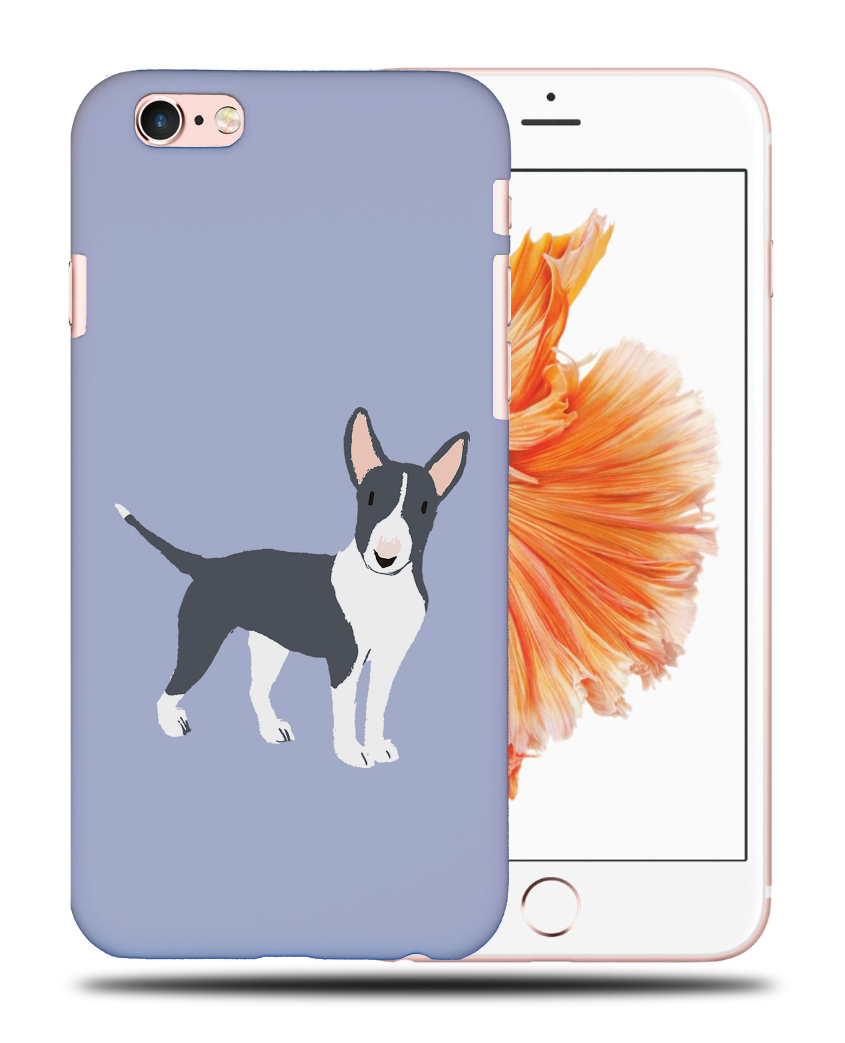 CASE COVER FOR APPLE IPHONE|BULL TERRIER DOG 1 - Foto 35 di 44