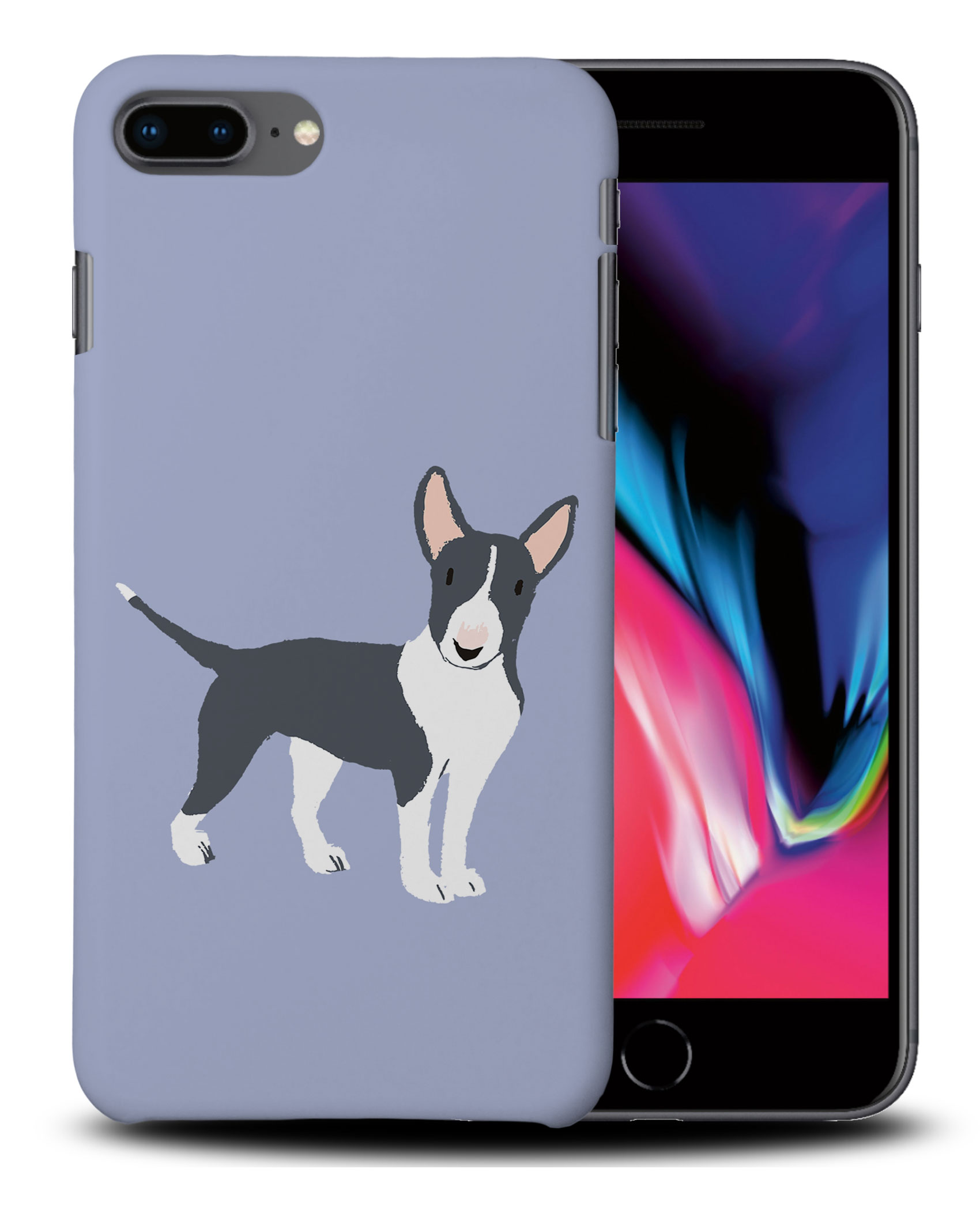CASE COVER FOR APPLE IPHONE|BULL TERRIER DOG 1 - Foto 29 di 44