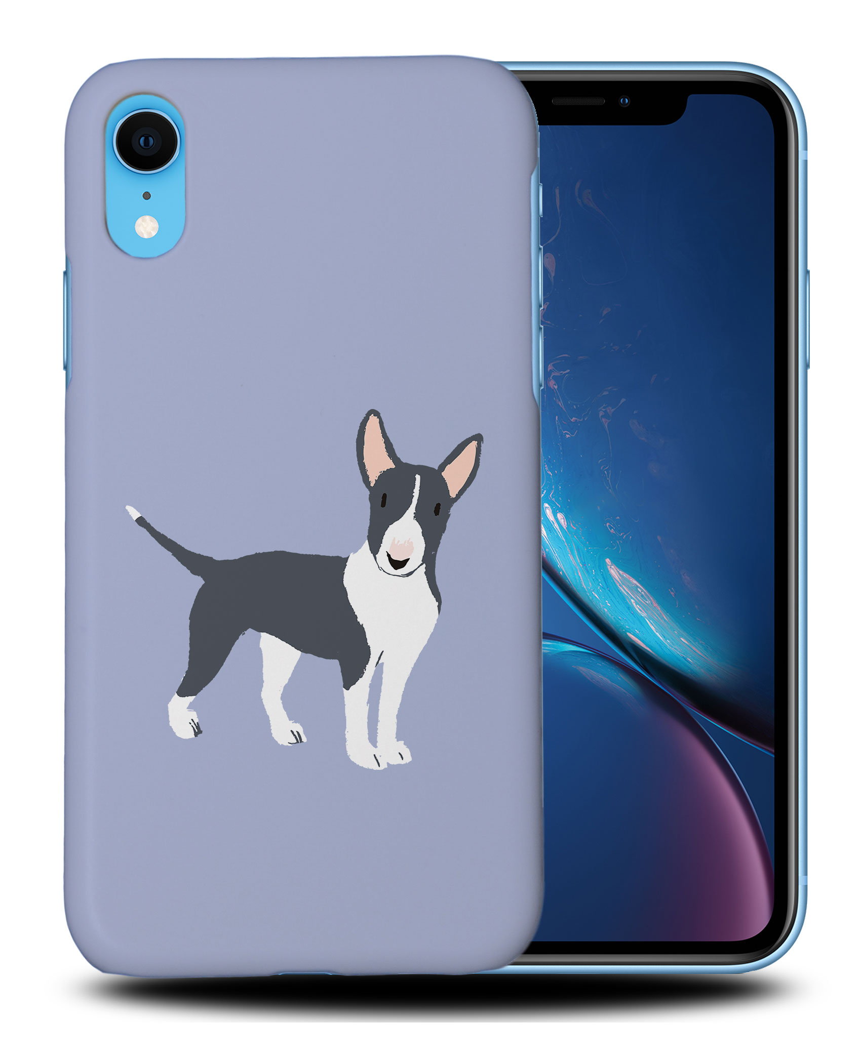 CASE COVER FOR APPLE IPHONE|BULL TERRIER DOG 1 - Foto 27 di 44