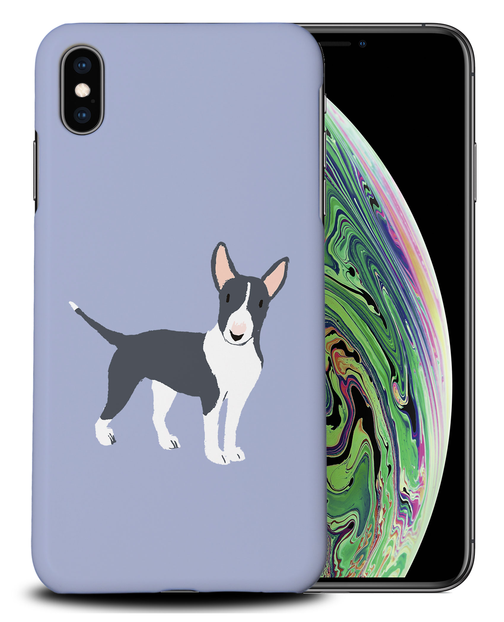 CASE COVER FOR APPLE IPHONE|BULL TERRIER DOG 1 - Foto 25 di 44