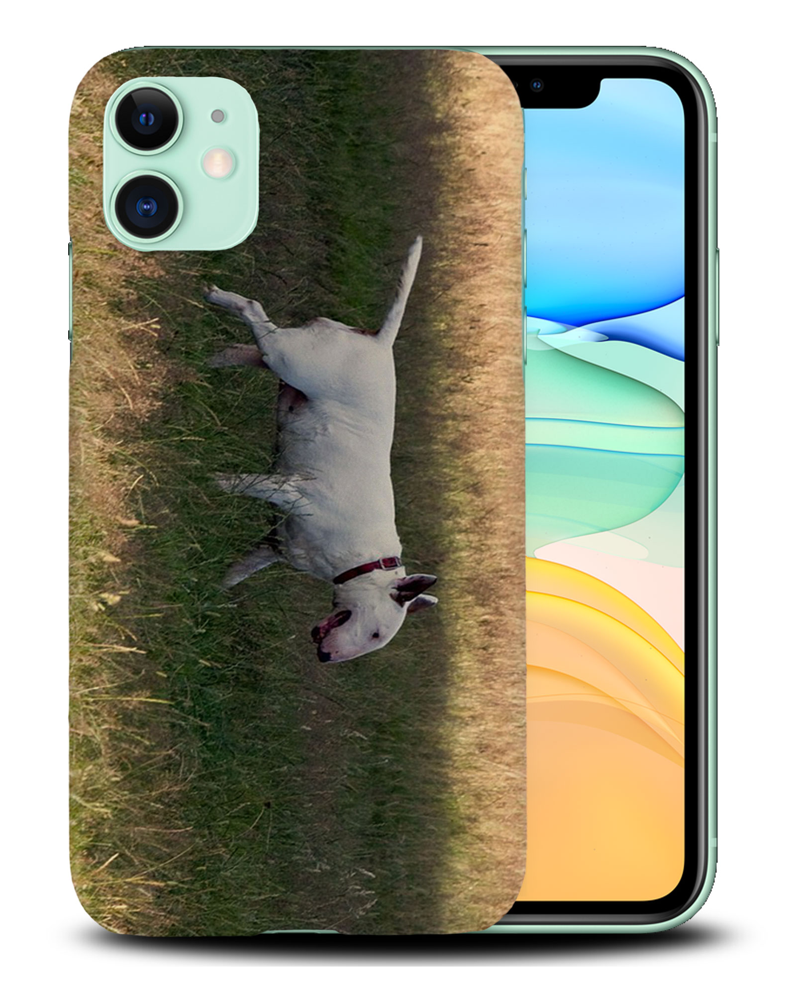 CASE COVER FOR APPLE IPHONE|BULL TERRIER DOG 4 - Foto 24 di 44