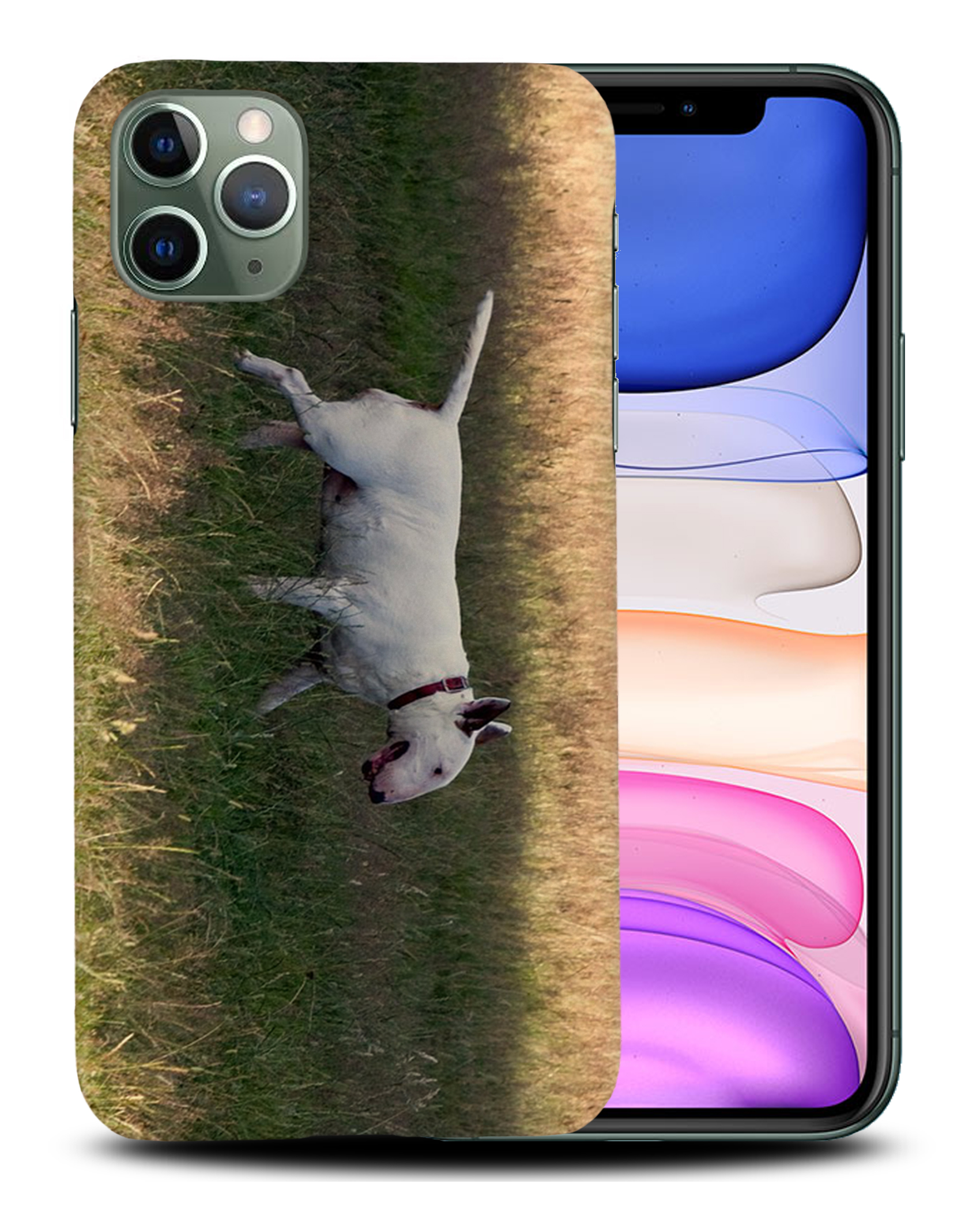 CASE COVER FOR APPLE IPHONE|BULL TERRIER DOG 4 - Foto 22 di 44