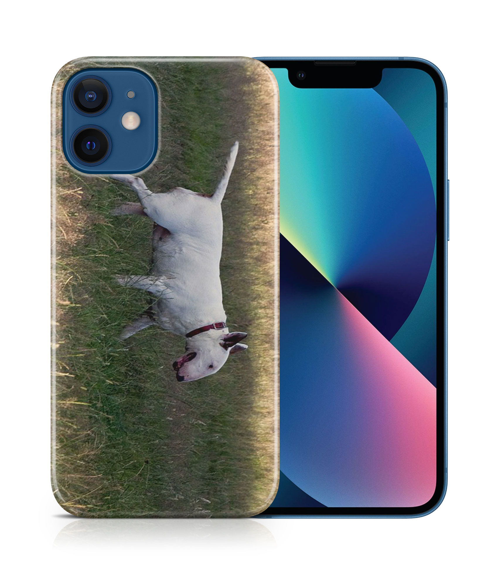 CASE COVER FOR APPLE IPHONE|BULL TERRIER DOG 4 - Foto 17 di 44