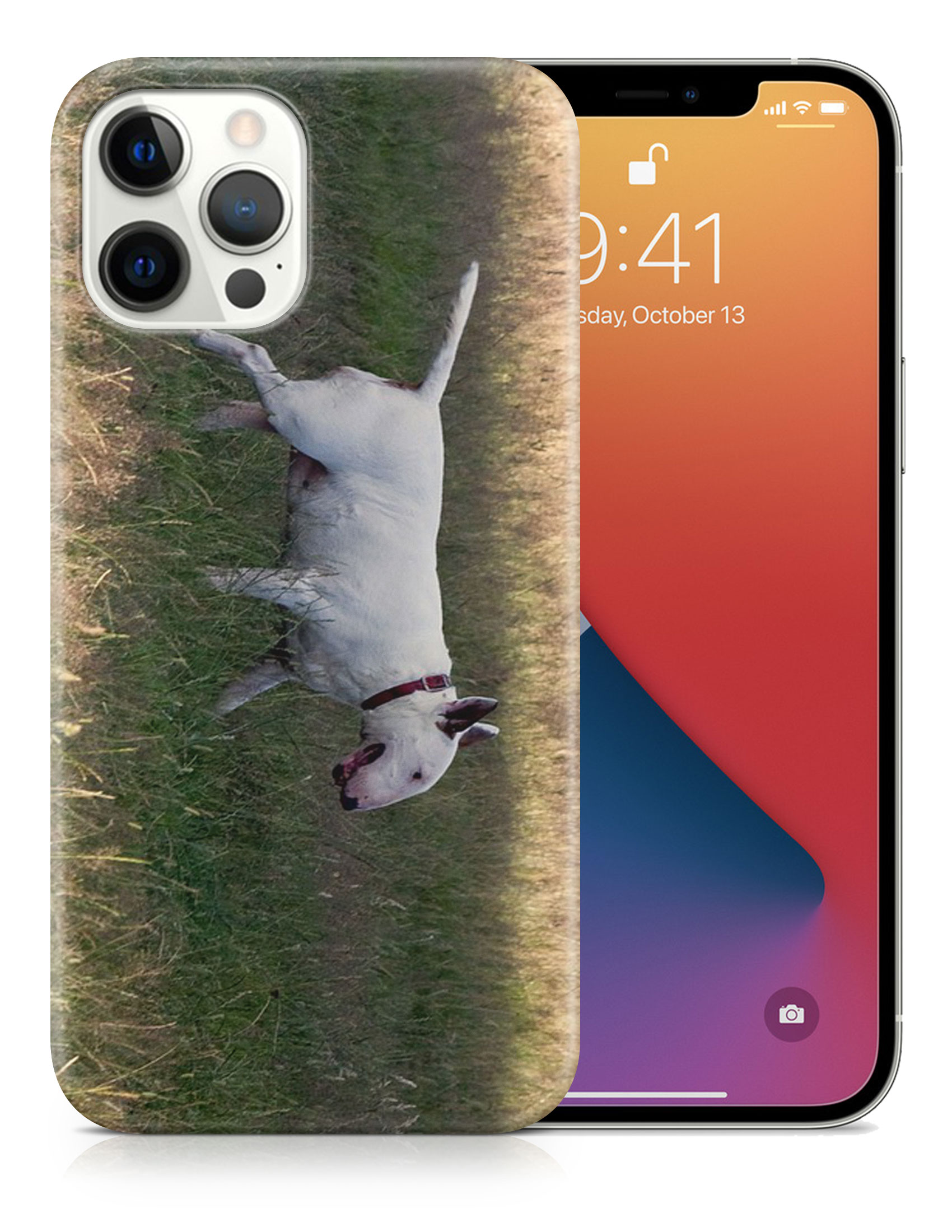 CASE COVER FOR APPLE IPHONE|BULL TERRIER DOG 4 - Foto 18 di 44