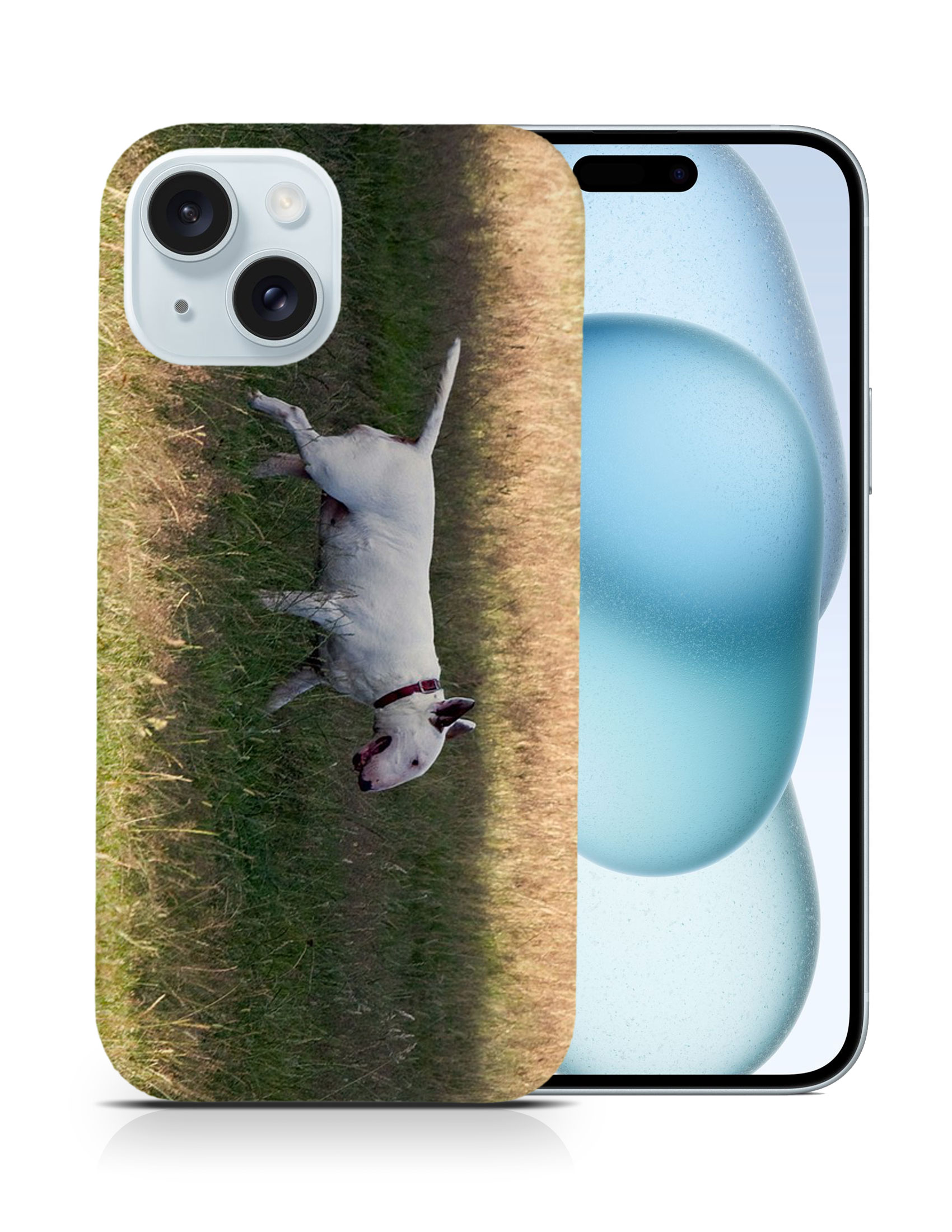 CASE COVER FOR APPLE IPHONE|BULL TERRIER DOG 4 - Foto 9 di 44