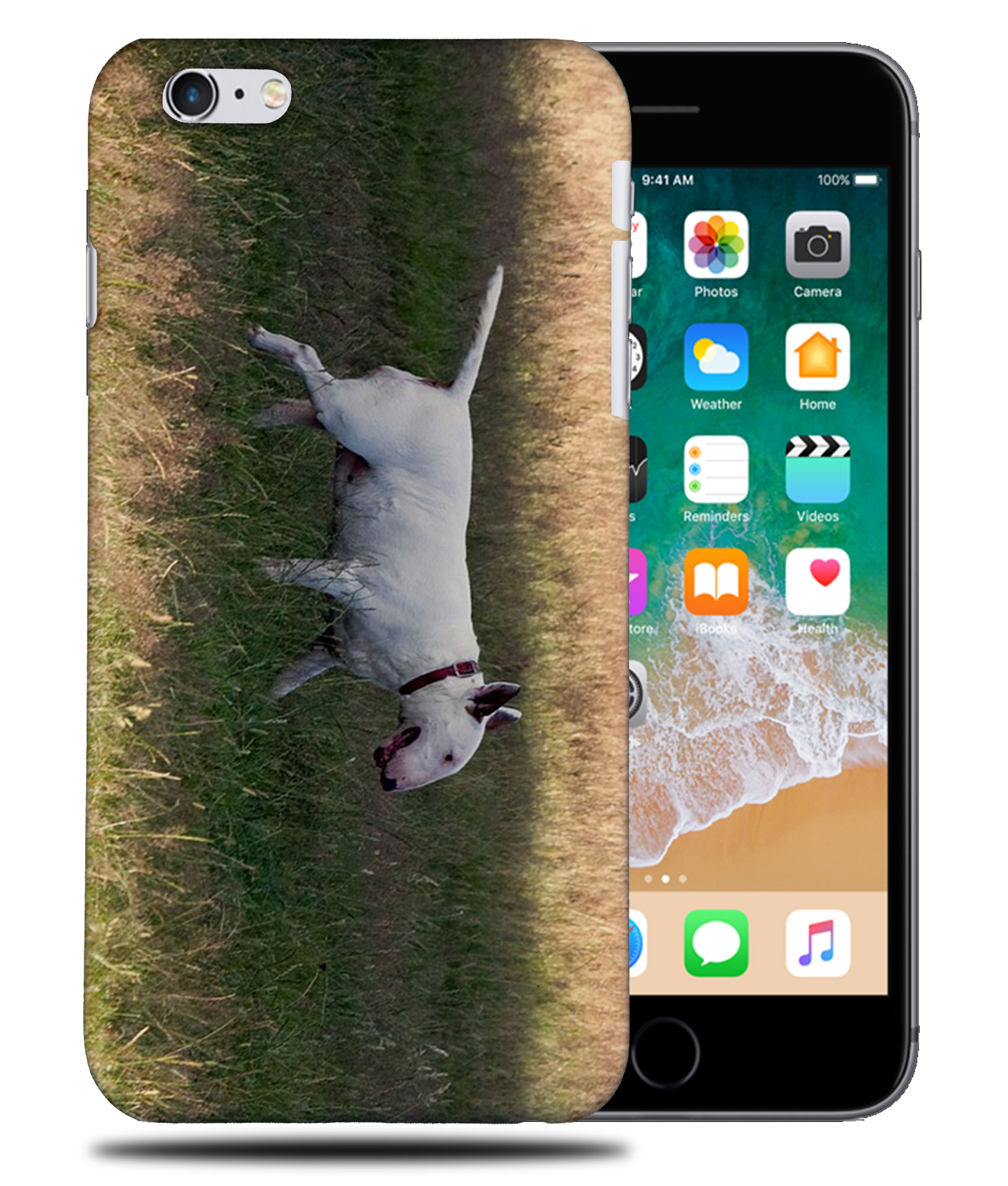 CASE COVER FOR APPLE IPHONE|BULL TERRIER DOG 4 - Foto 33 di 44