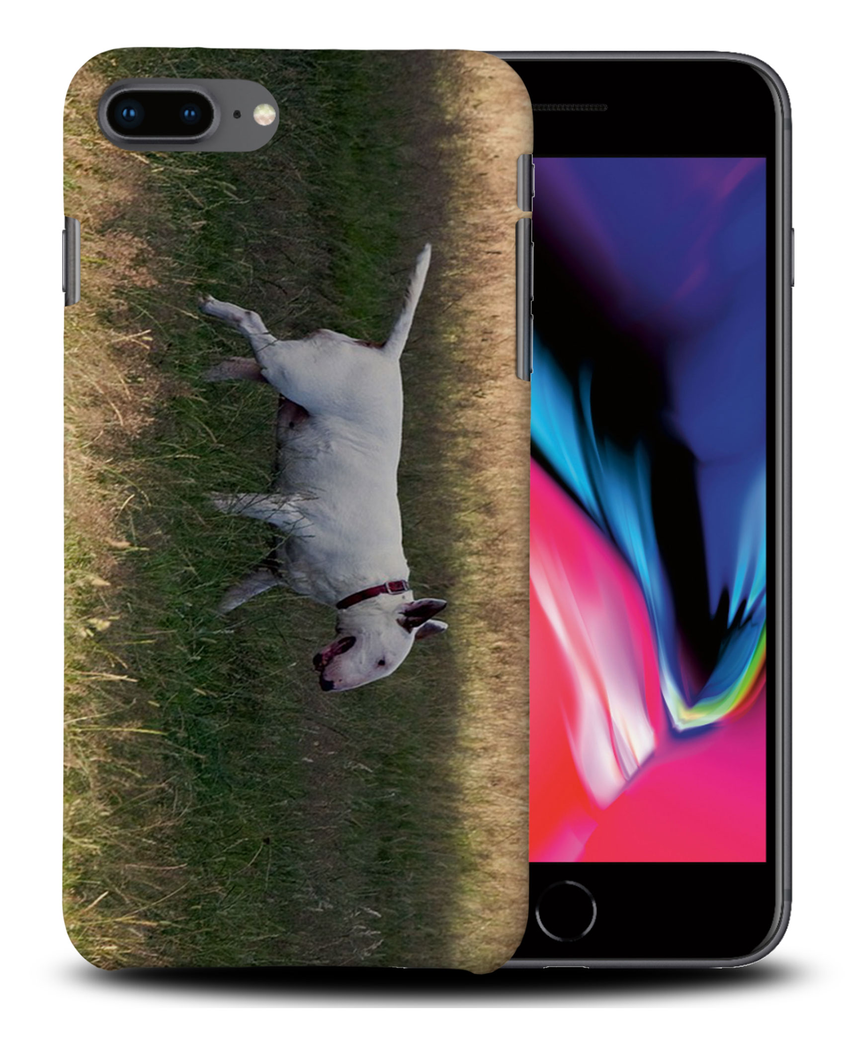 CASE COVER FOR APPLE IPHONE|BULL TERRIER DOG 4 - Foto 29 di 44