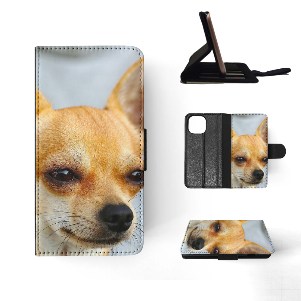 FLIP CASE FOR APPLE IPHONE|CHIHUAHUA DOG 1 - Picture 81 of 193