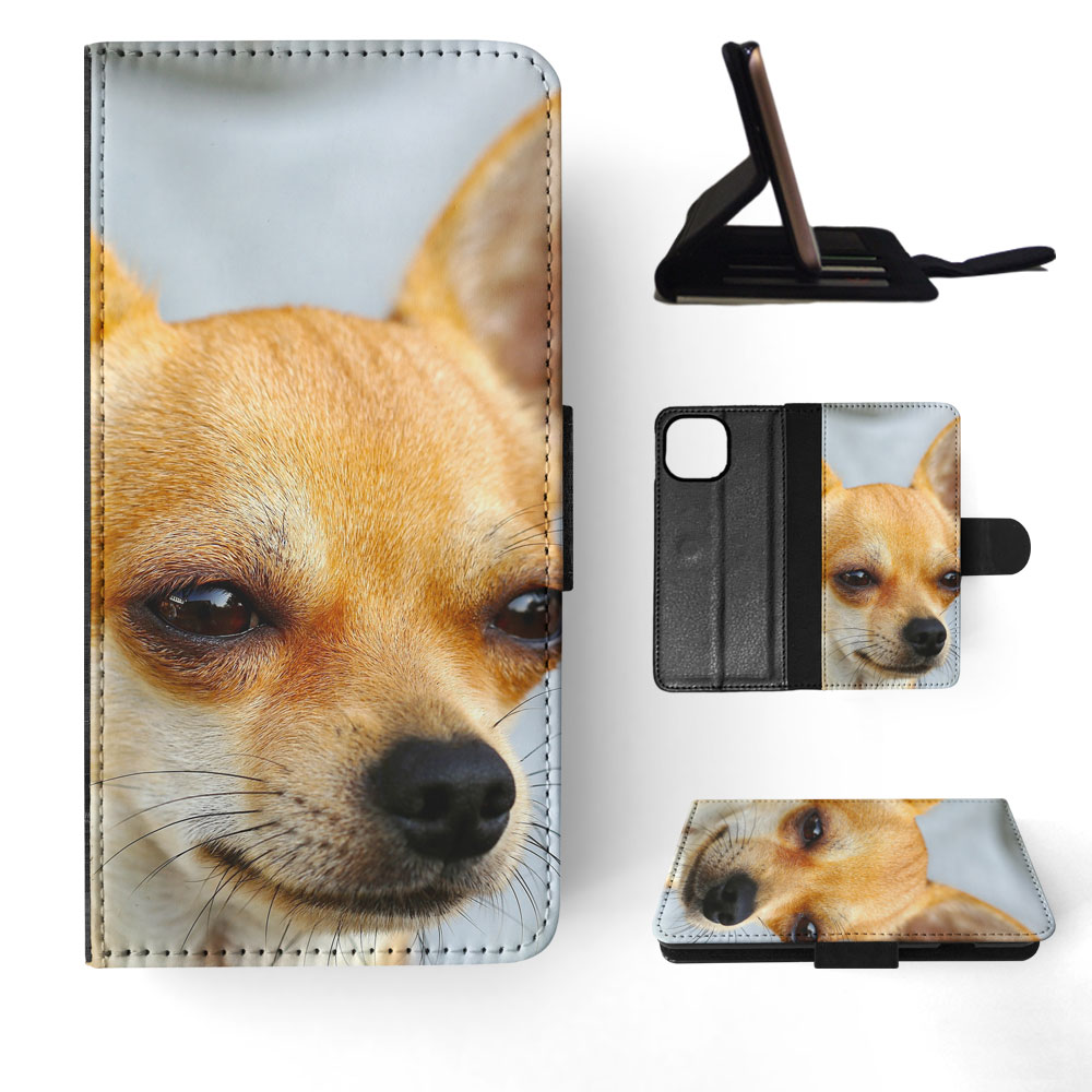 FLIP CASE FOR APPLE IPHONE|CHIHUAHUA DOG 1 - Picture 61 of 193