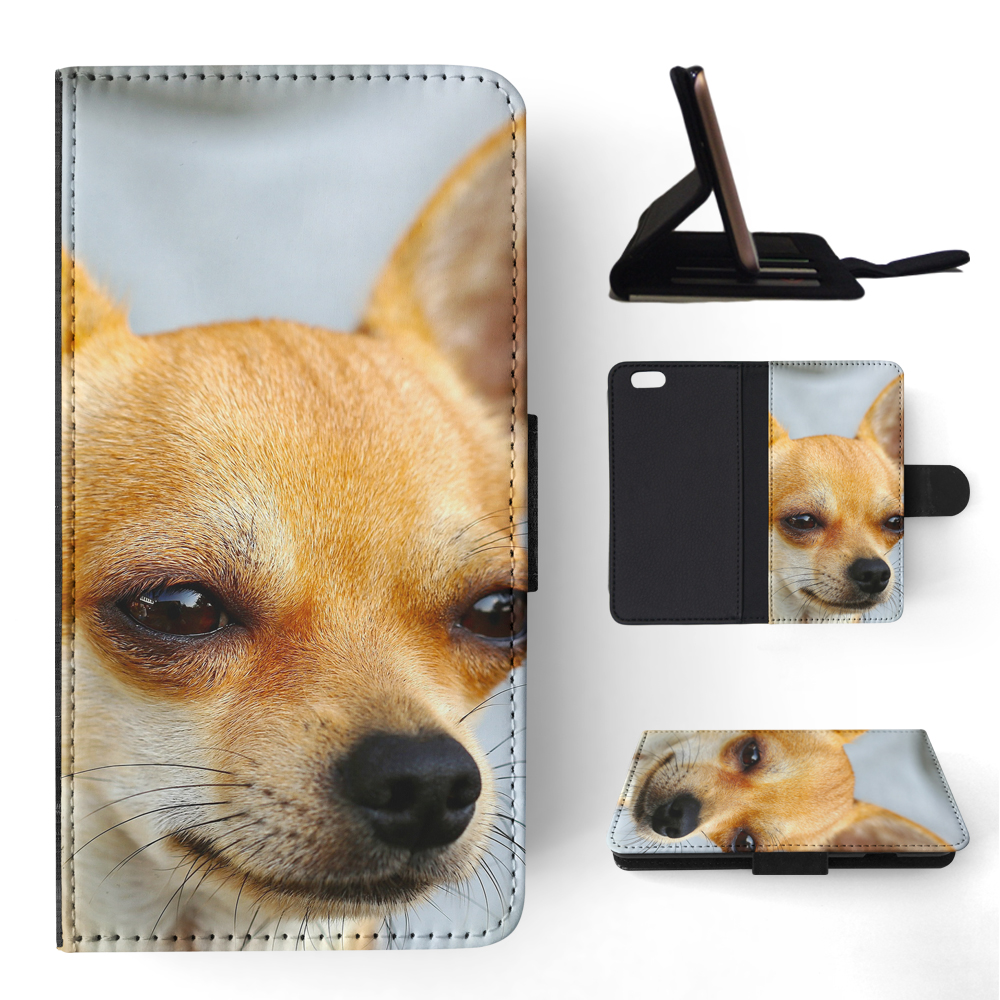 FLIP CASE FOR APPLE IPHONE|CHIHUAHUA DOG 1 - Picture 159 of 193