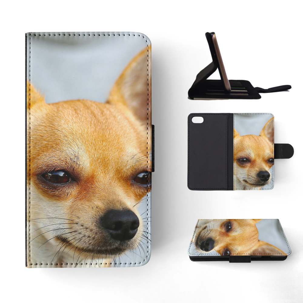 FLIP CASE FOR APPLE IPHONE|CHIHUAHUA DOG 1 - Picture 134 of 193