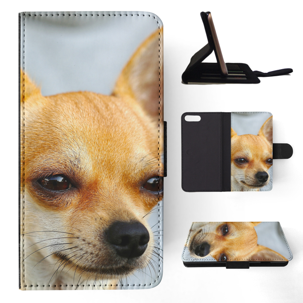 FLIP CASE FOR APPLE IPHONE|CHIHUAHUA DOG 1 - Picture 129 of 193