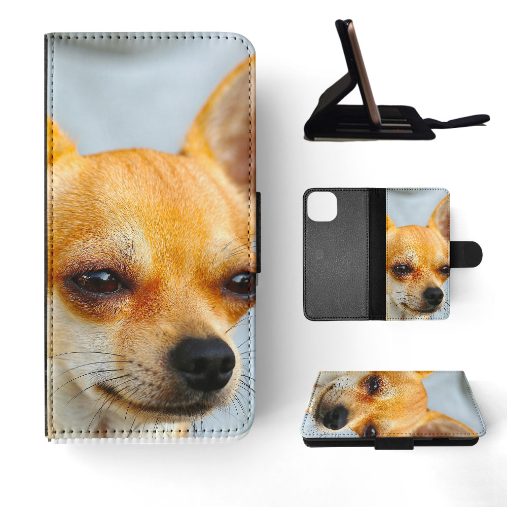 FLIP CASE FOR APPLE IPHONE|CHIHUAHUA DOG 1 - Picture 41 of 193