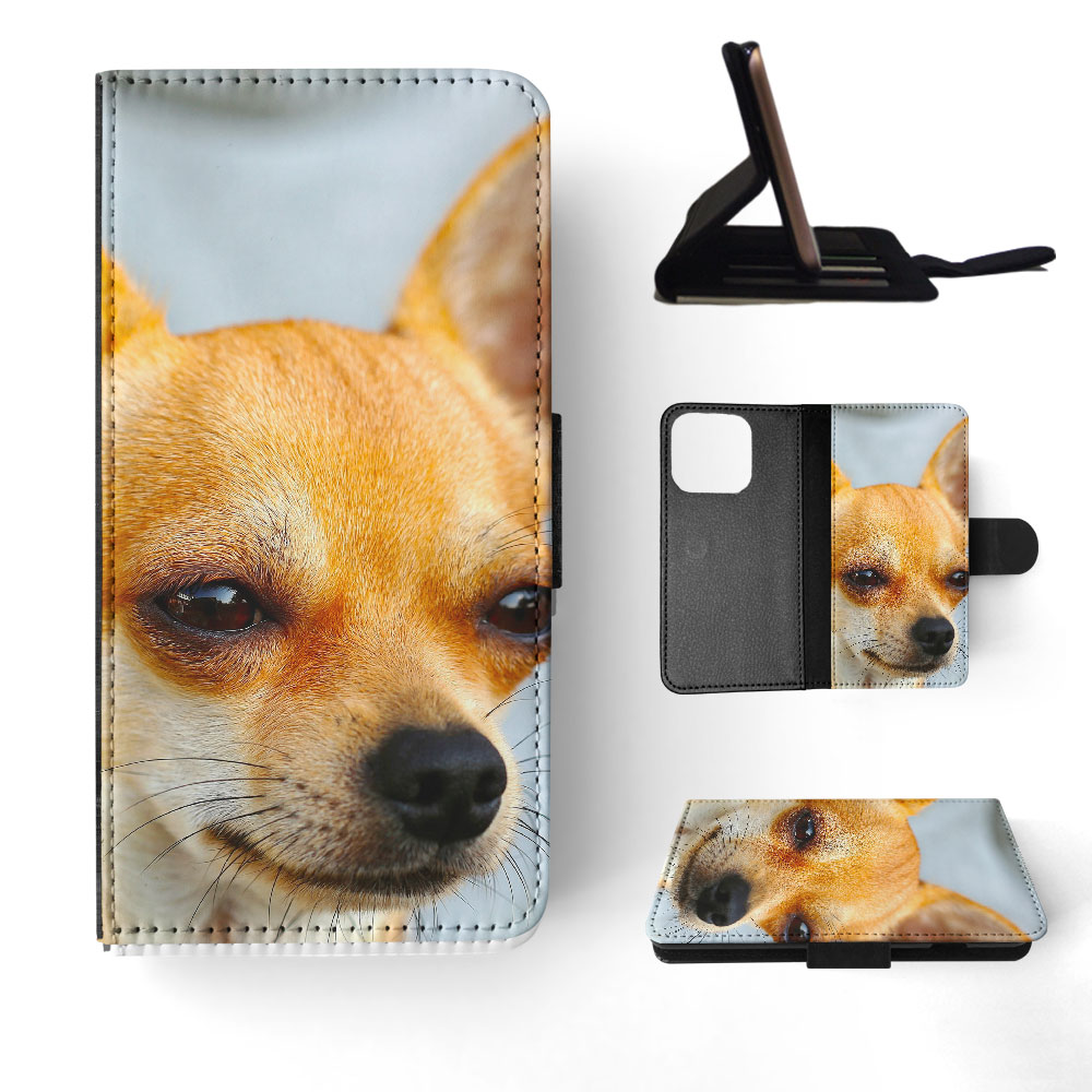 FLIP CASE FOR APPLE IPHONE|CHIHUAHUA DOG 1 - Picture 31 of 193