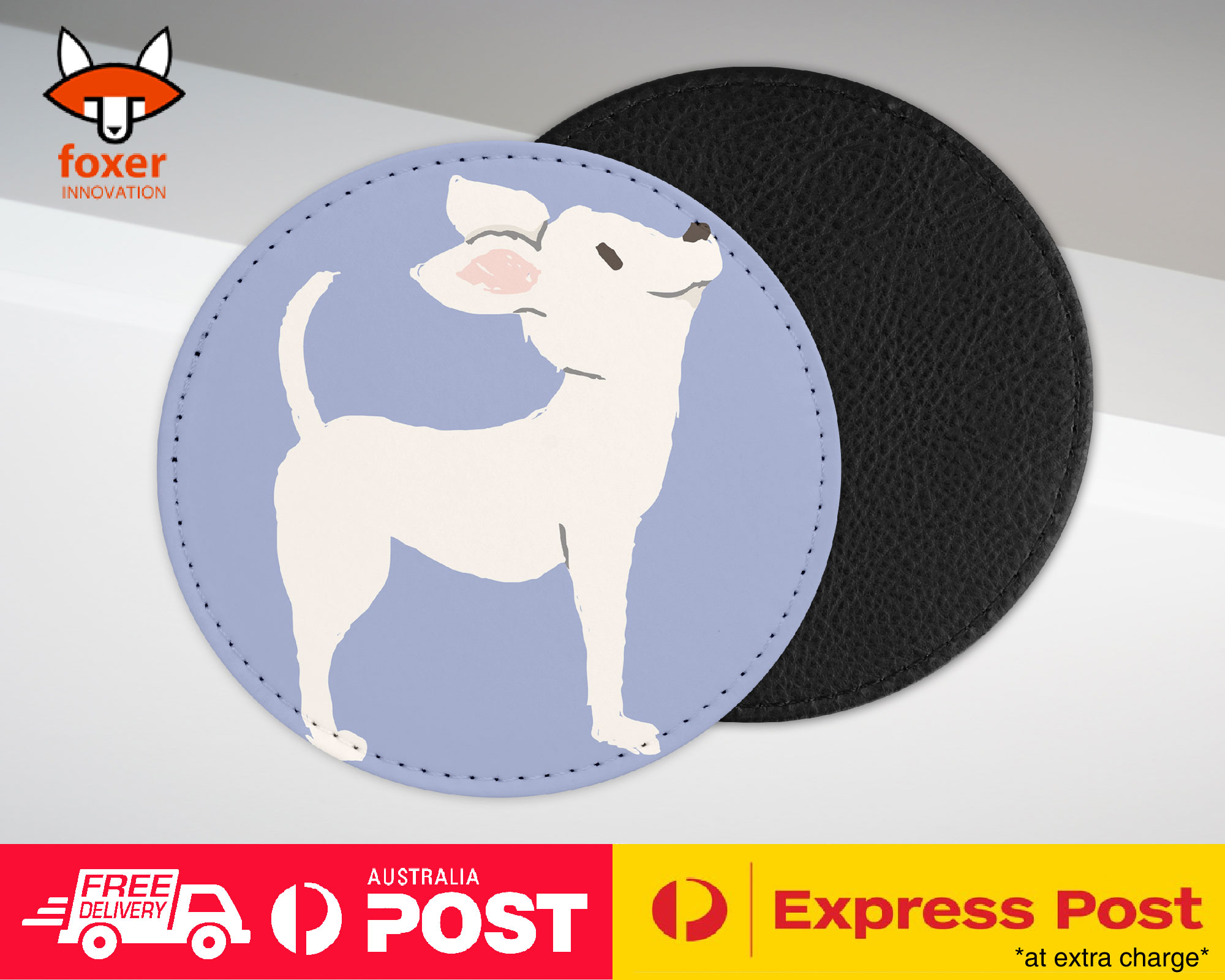 COASTER COFFEE DRINKING MAT|CHIHUAHUA DOG 6