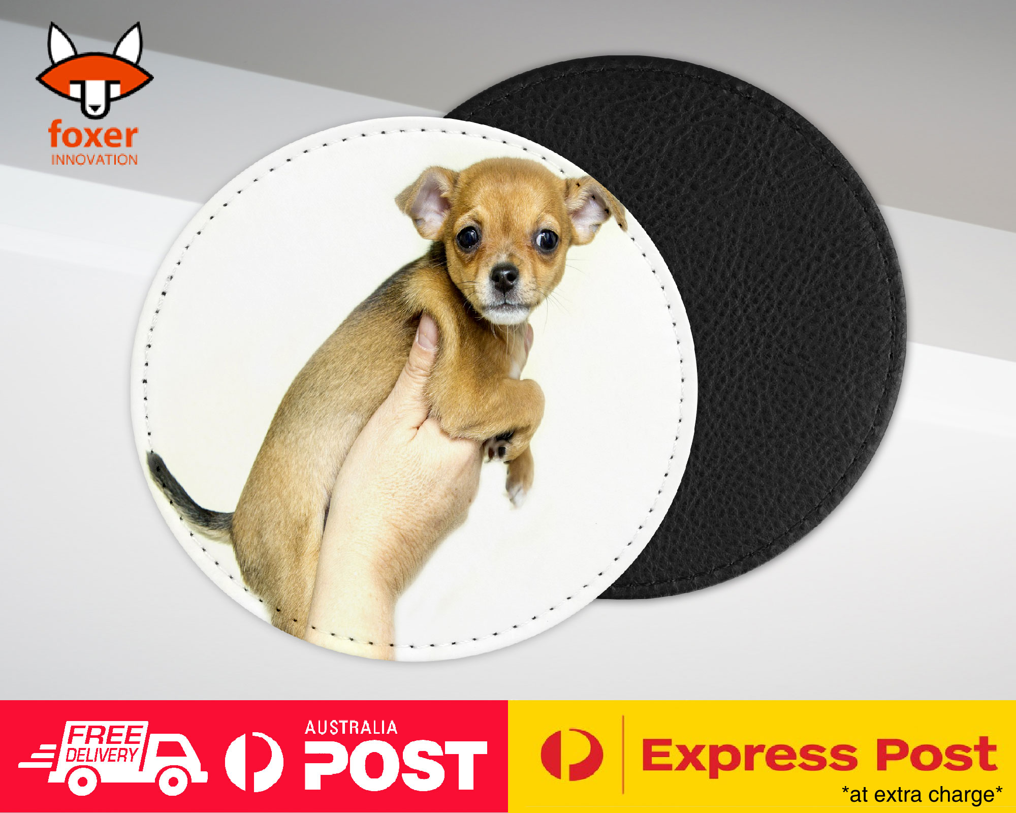 COASTER COFFEE DRINKING MAT|CHIHUAHUA DOG 8