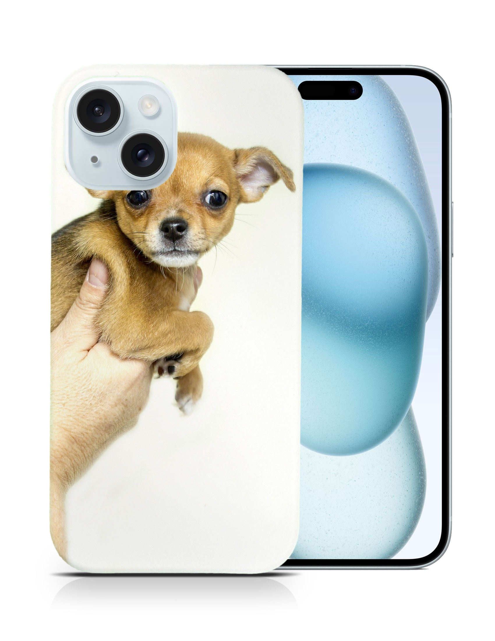 CASE COVER FOR APPLE IPHONE|CHIHUAHUA DOG 8 - Foto 9 di 44