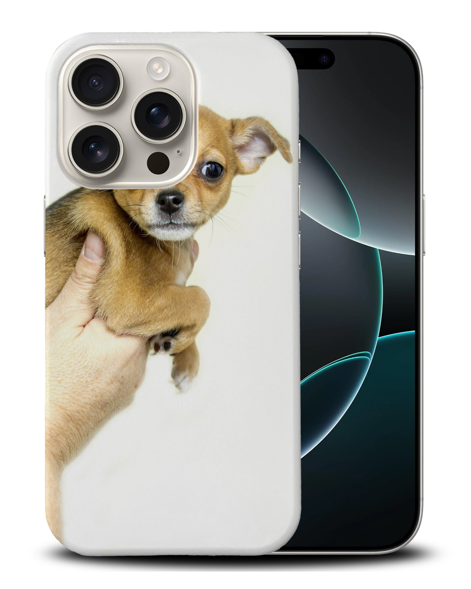 CASE COVER FOR APPLE IPHONE|CHIHUAHUA DOG 8 - Foto 3 di 44