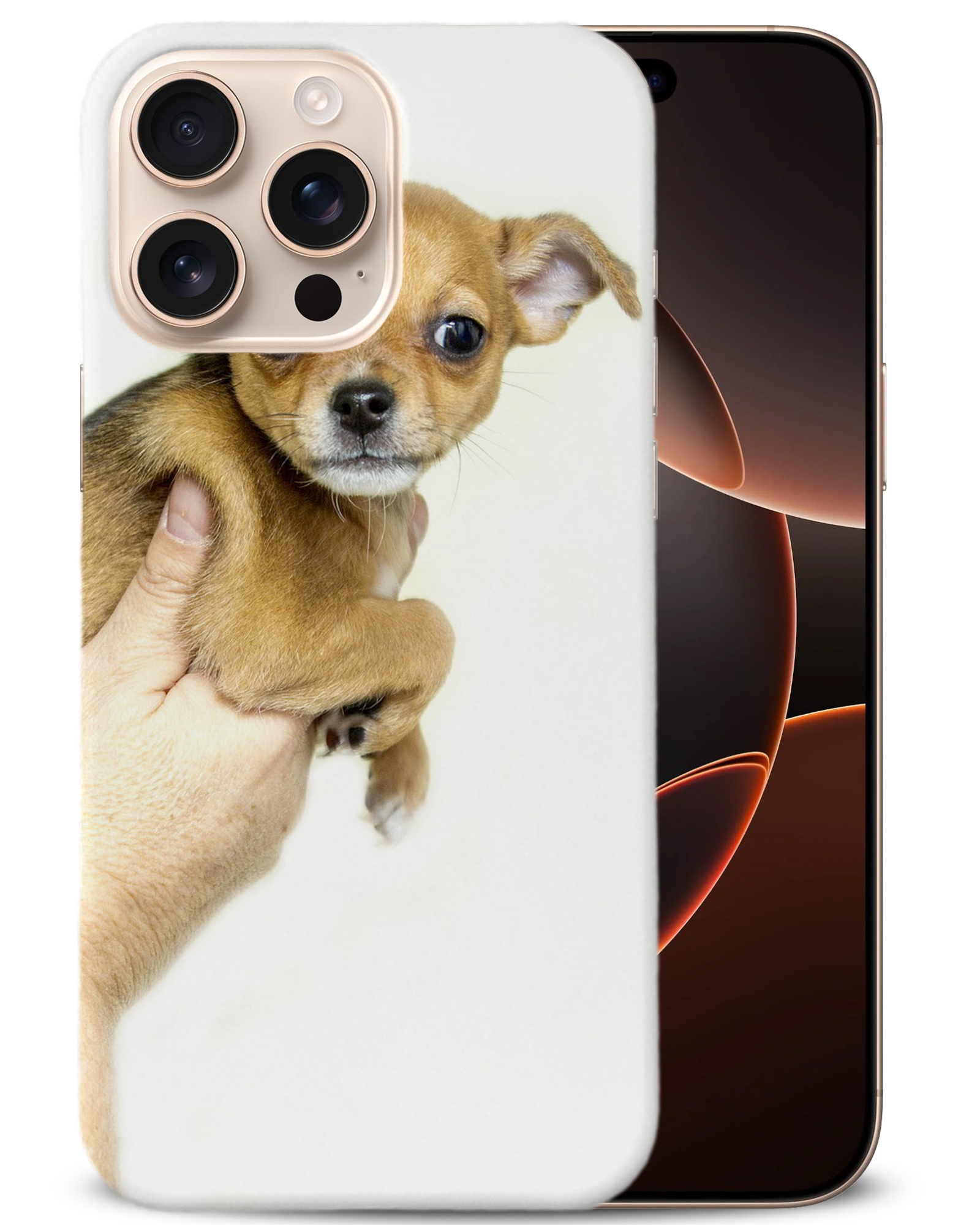 CASE COVER FOR APPLE IPHONE|CHIHUAHUA DOG 8 - Foto 2 di 44