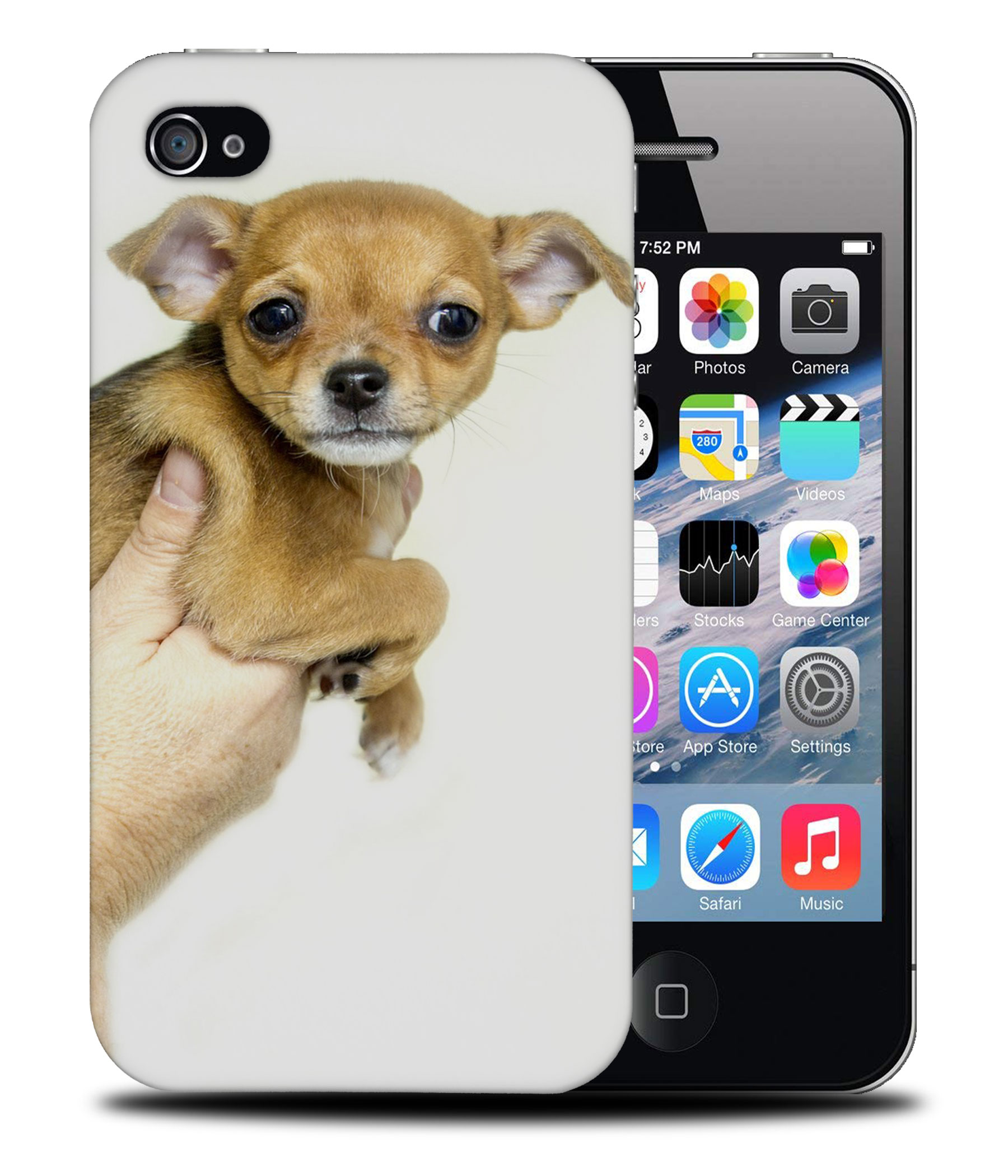 CASE COVER FOR APPLE IPHONE|CHIHUAHUA DOG 8 - Foto 40 di 44