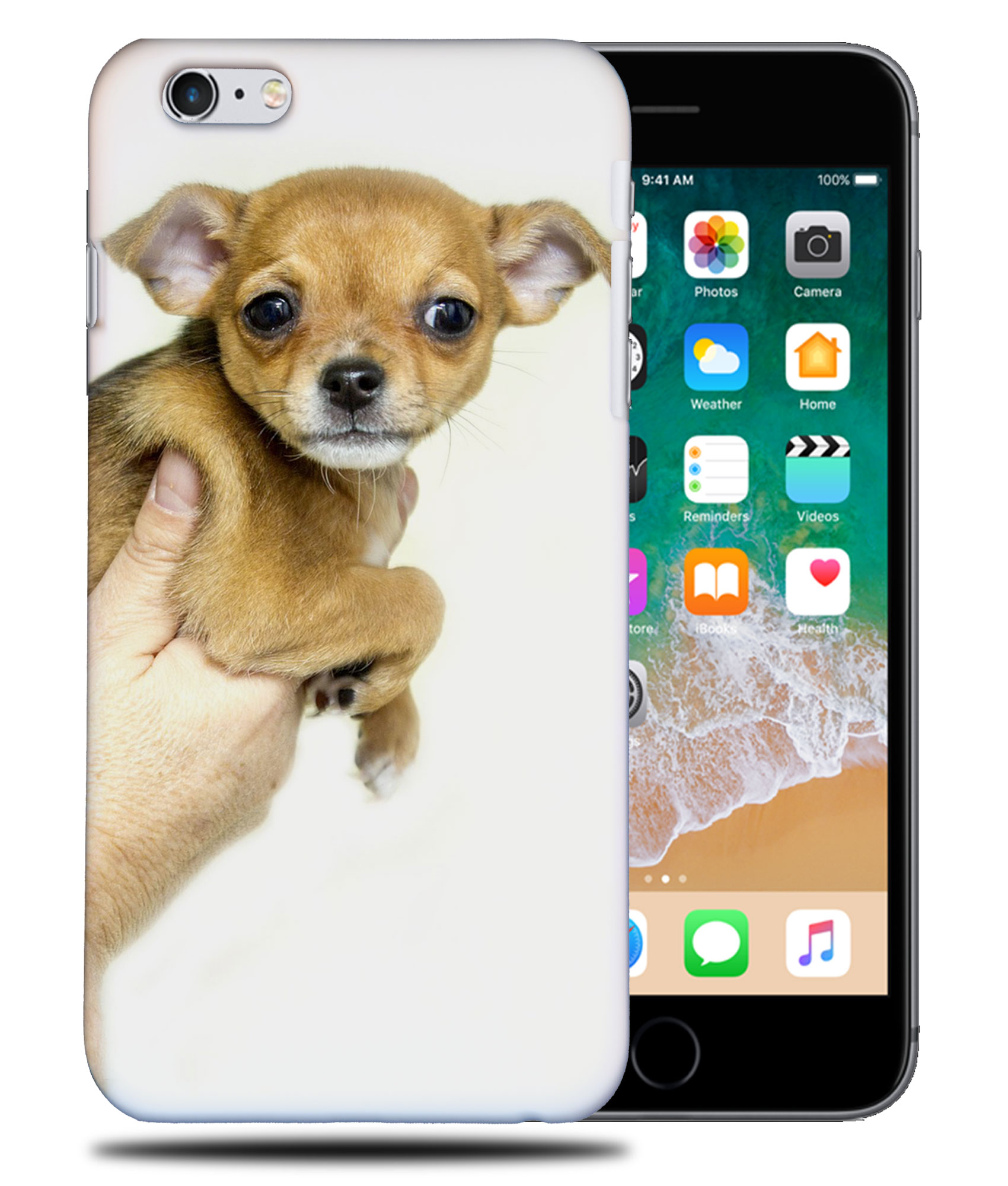 CASE COVER FOR APPLE IPHONE|CHIHUAHUA DOG 8 - Foto 33 di 44