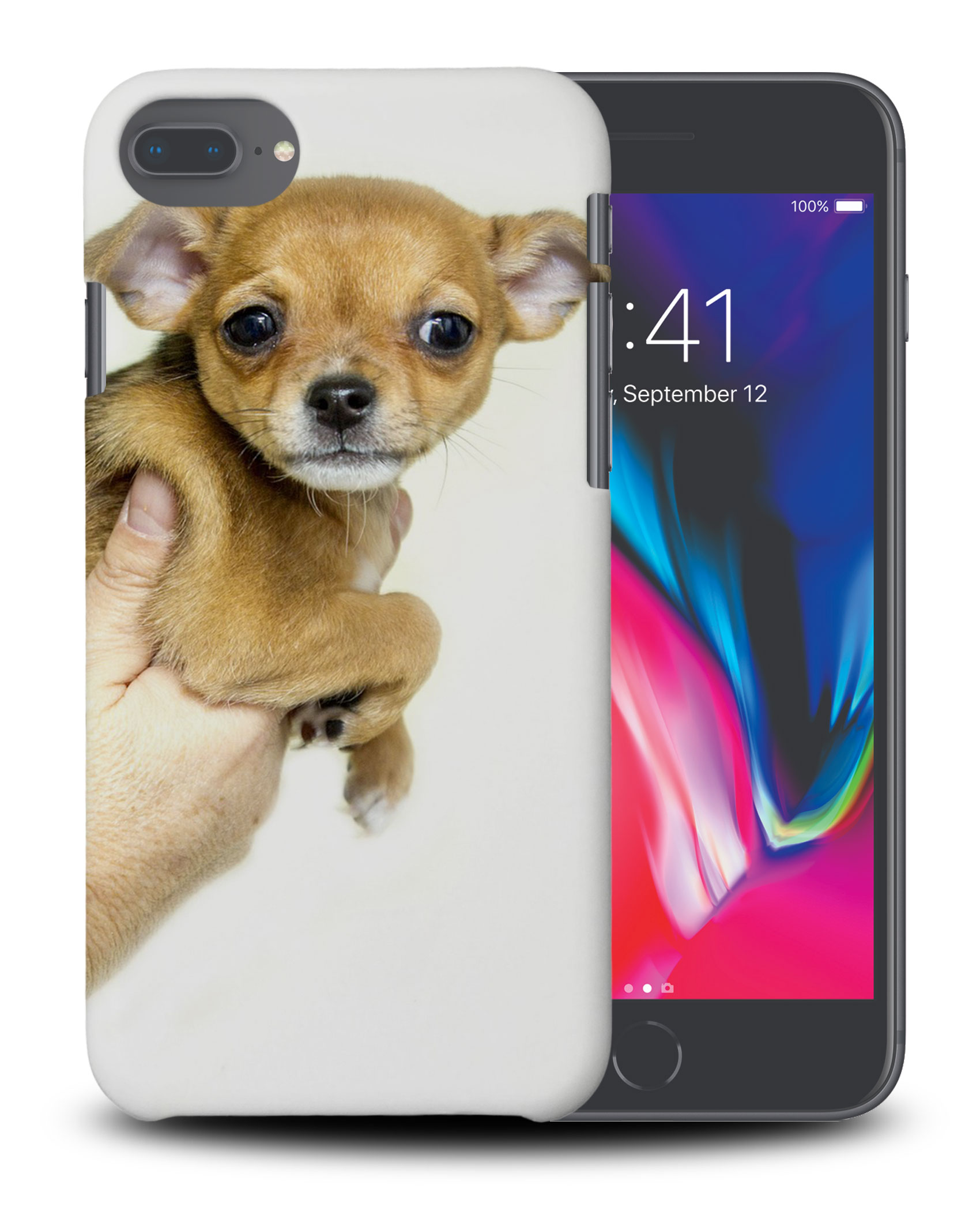 CASE COVER FOR APPLE IPHONE|CHIHUAHUA DOG 8 - Foto 30 di 44