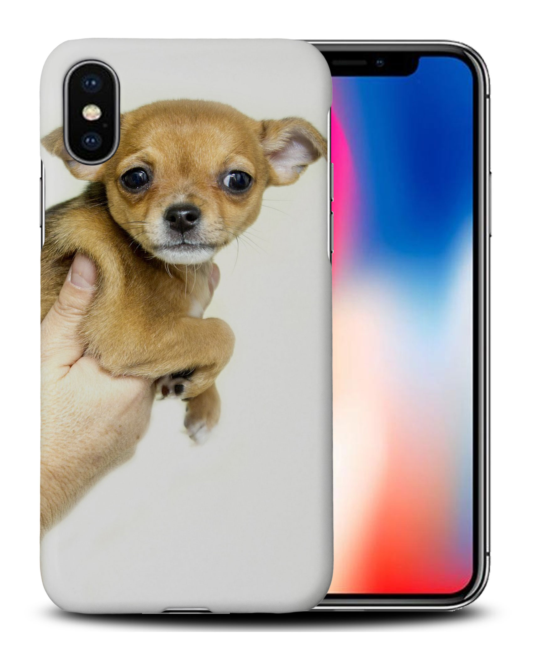 CASE COVER FOR APPLE IPHONE|CHIHUAHUA DOG 8 - Foto 26 di 44