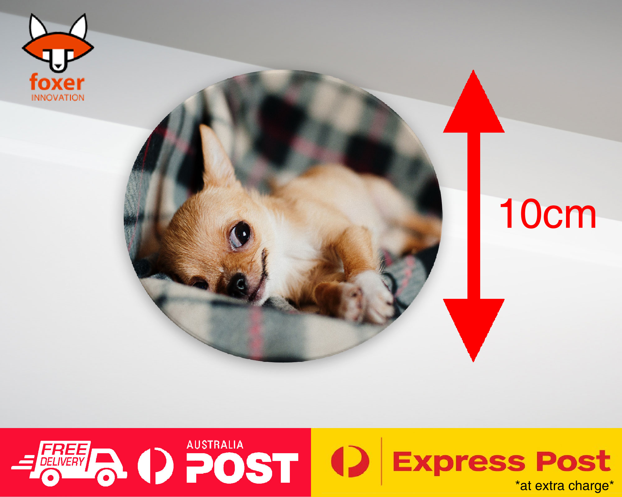 COASTER COFFEE DRINKING MAT|CHIHUAHUA DOG 15