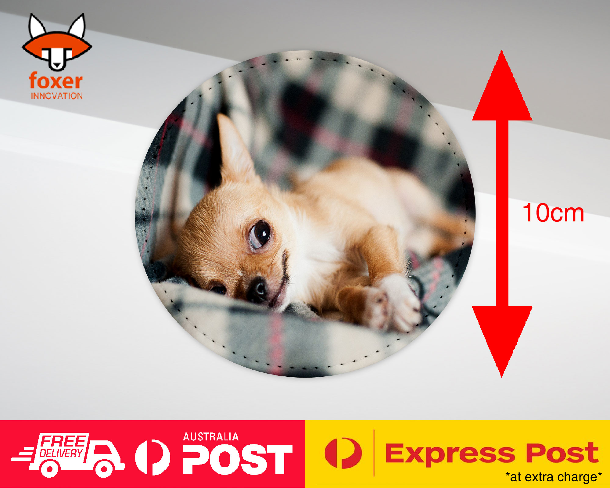 COASTER COFFEE DRINKING MAT|CHIHUAHUA DOG 15