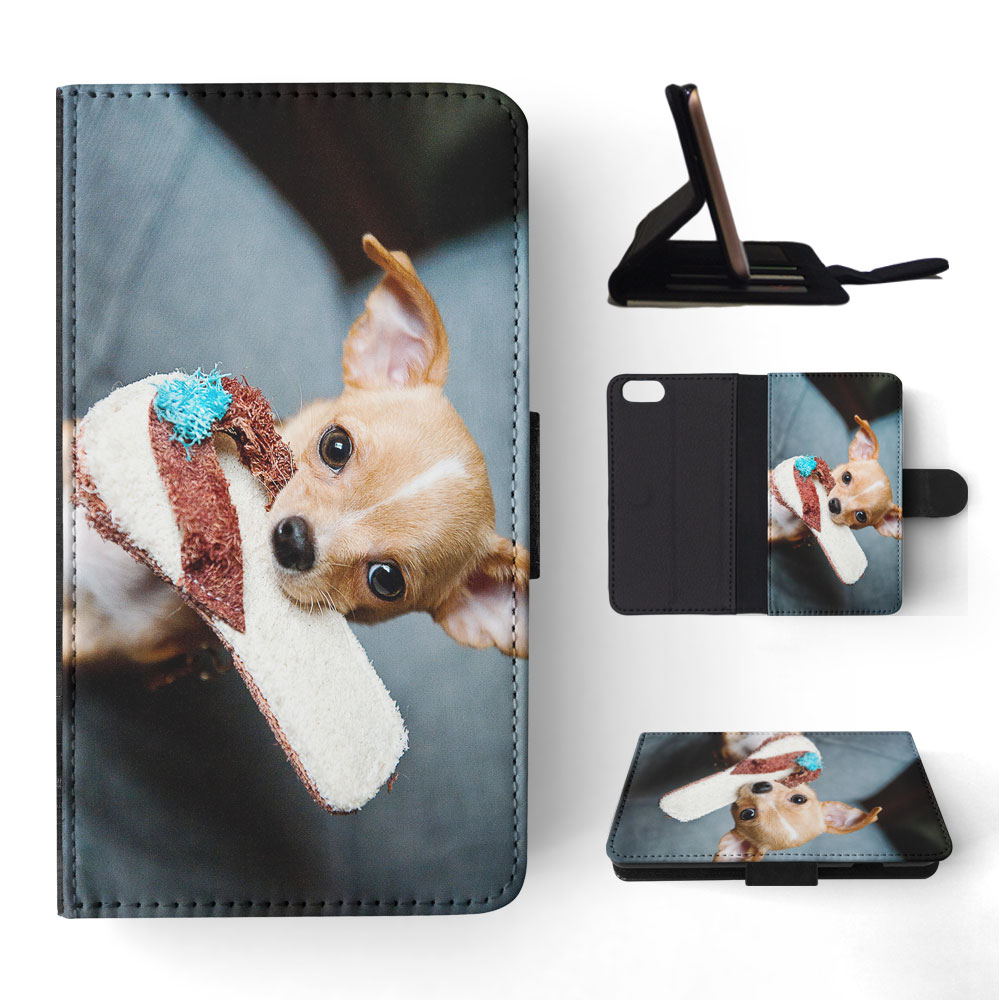 FLIP CASE FOR APPLE IPHONE|CHIHUAHUA DOG 16 - Picture 169 of 193