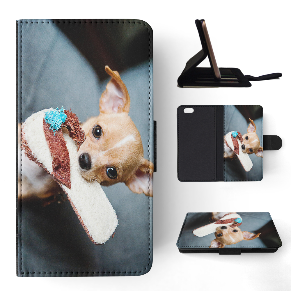 FLIP CASE FOR APPLE IPHONE|CHIHUAHUA DOG 16 - Picture 159 of 193