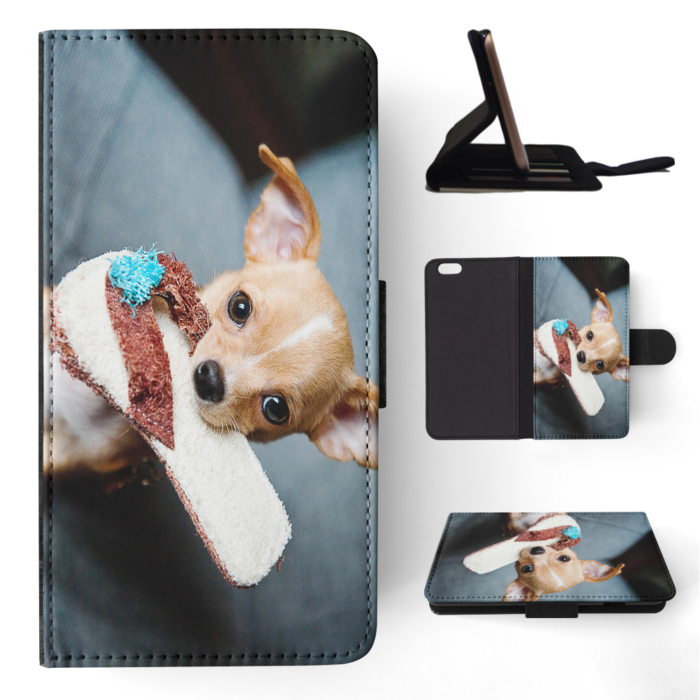FLIP CASE FOR APPLE IPHONE|CHIHUAHUA DOG 16 - Picture 149 of 193