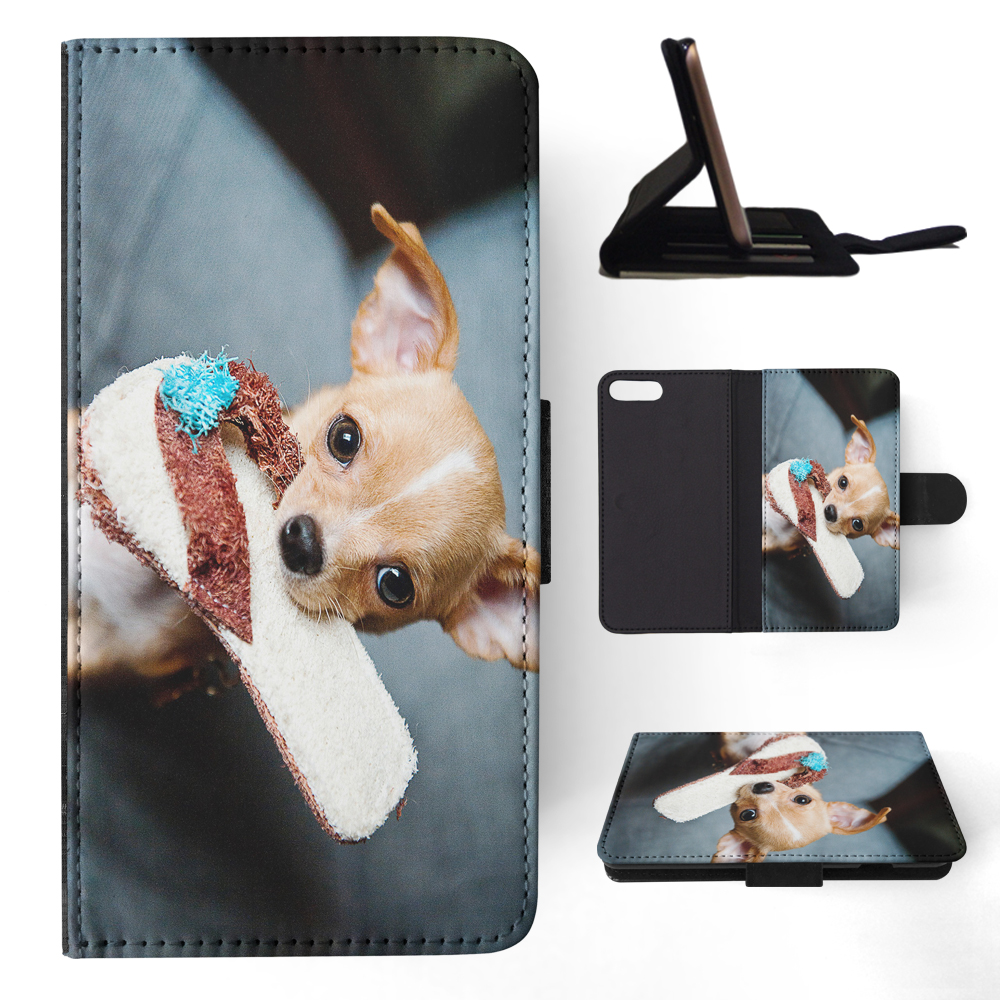FLIP CASE FOR APPLE IPHONE|CHIHUAHUA DOG 16 - Picture 129 of 193